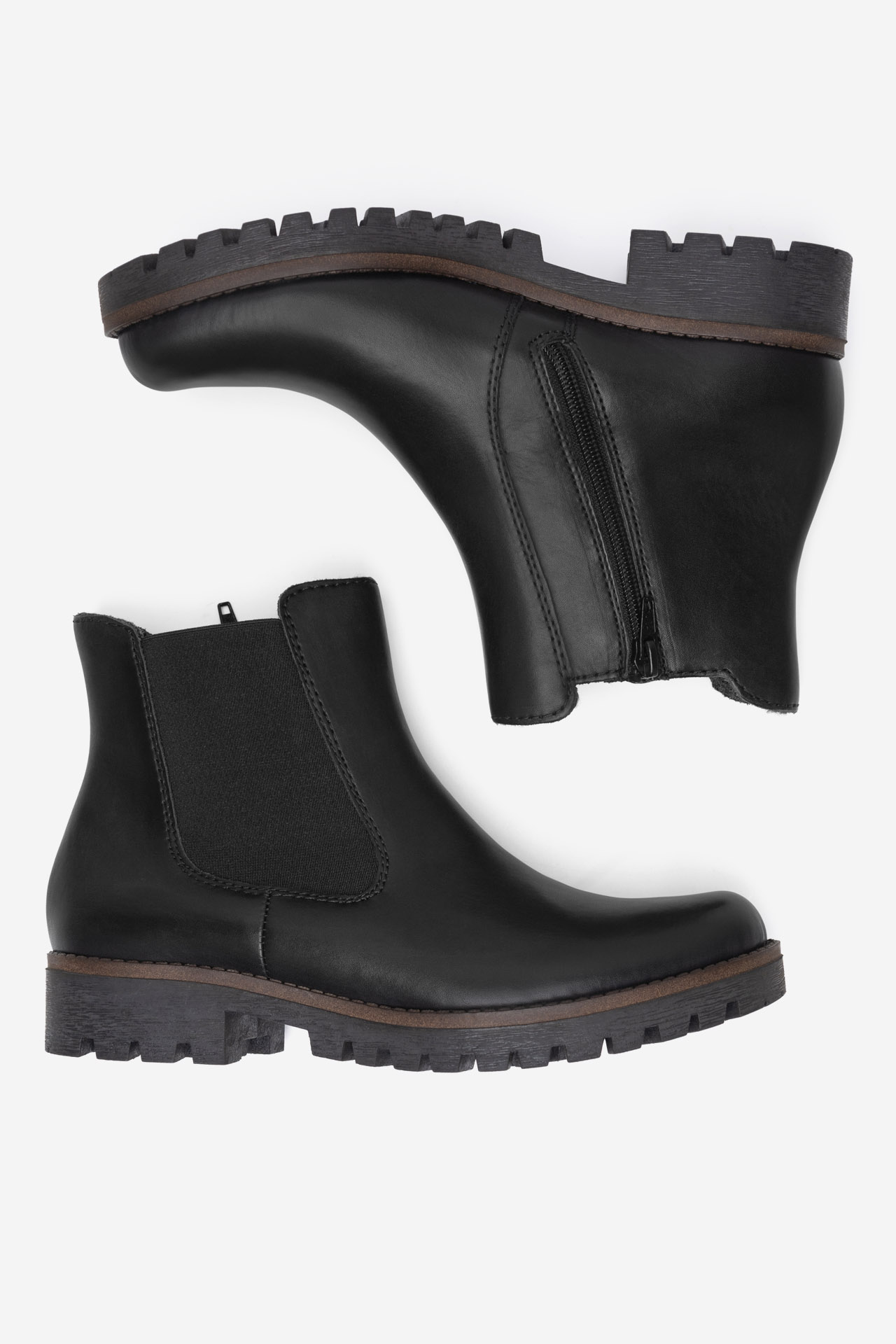 Kotníková obuv ČERNÁ