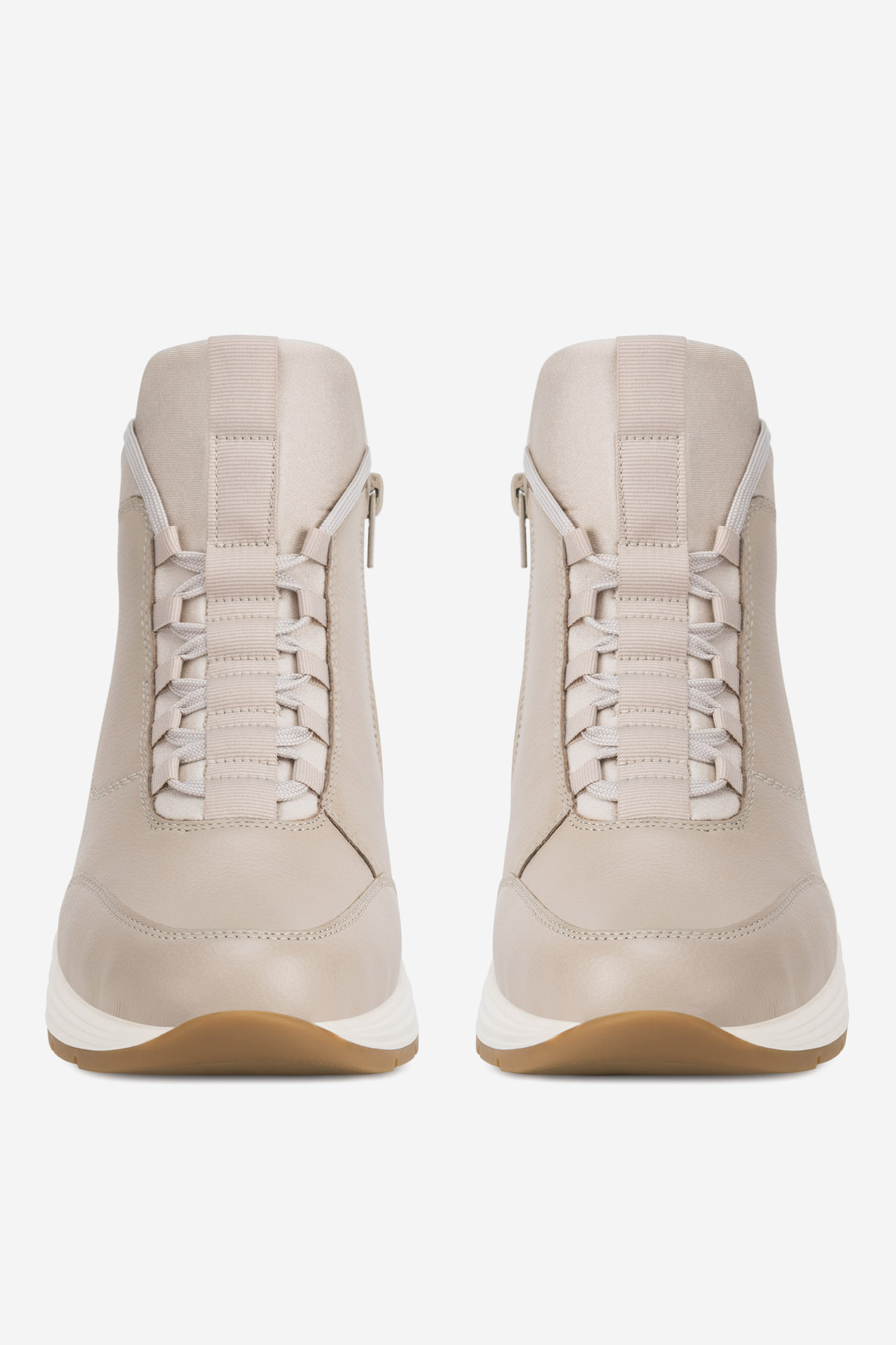 Kotníková obuv BÉŽOVÁ