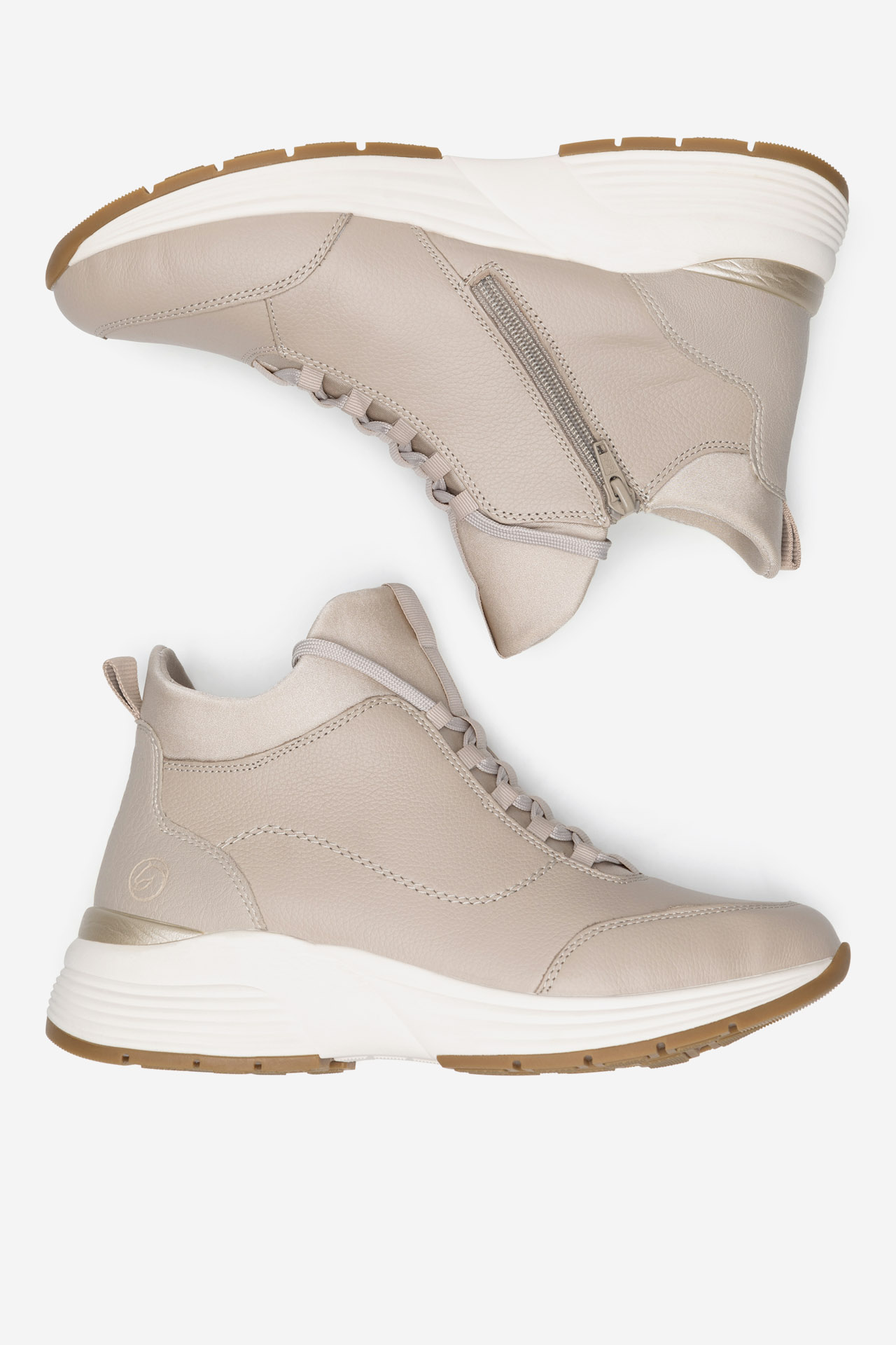 Kotníková obuv BÉŽOVÁ