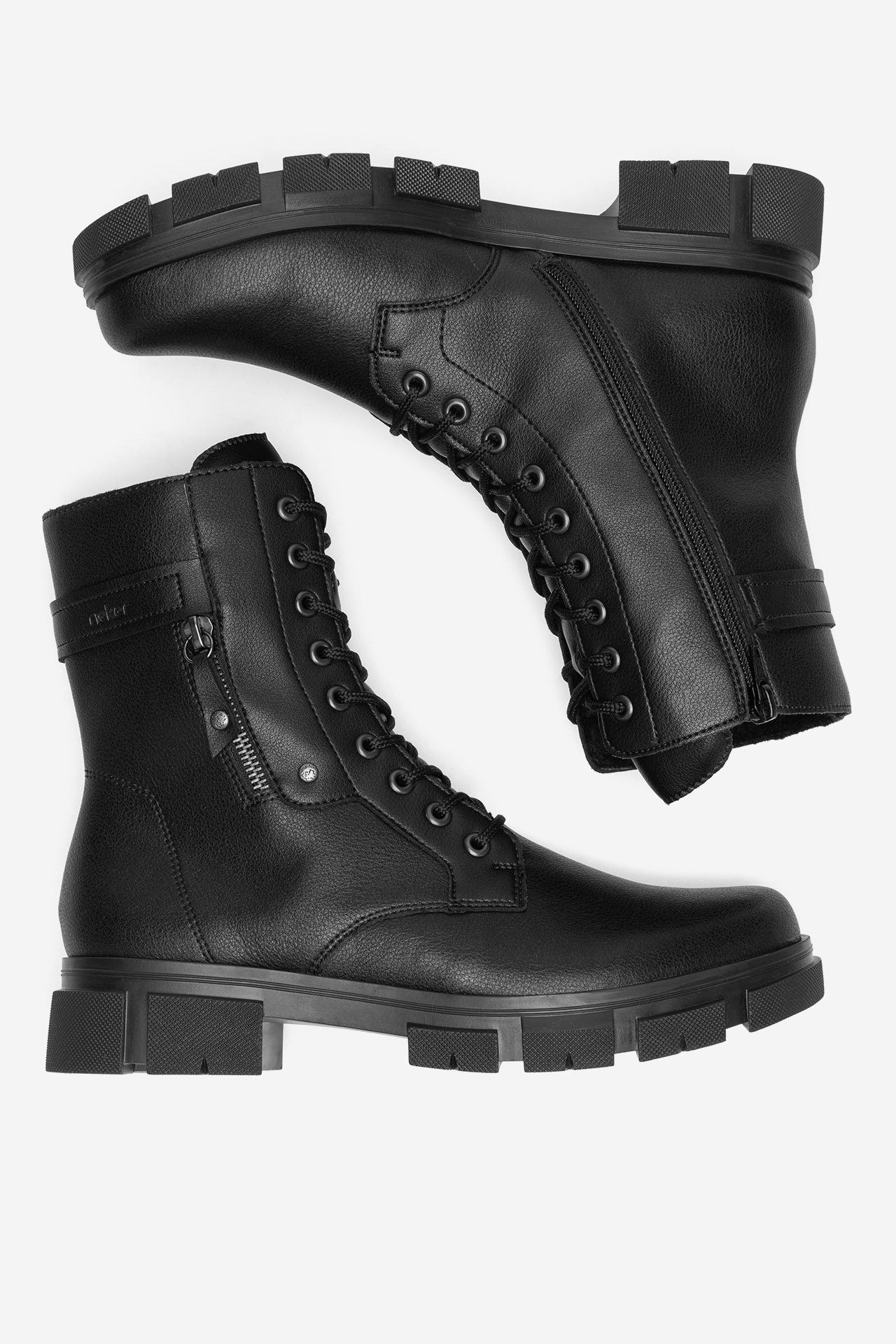 Kotníková obuv ČERNÁ