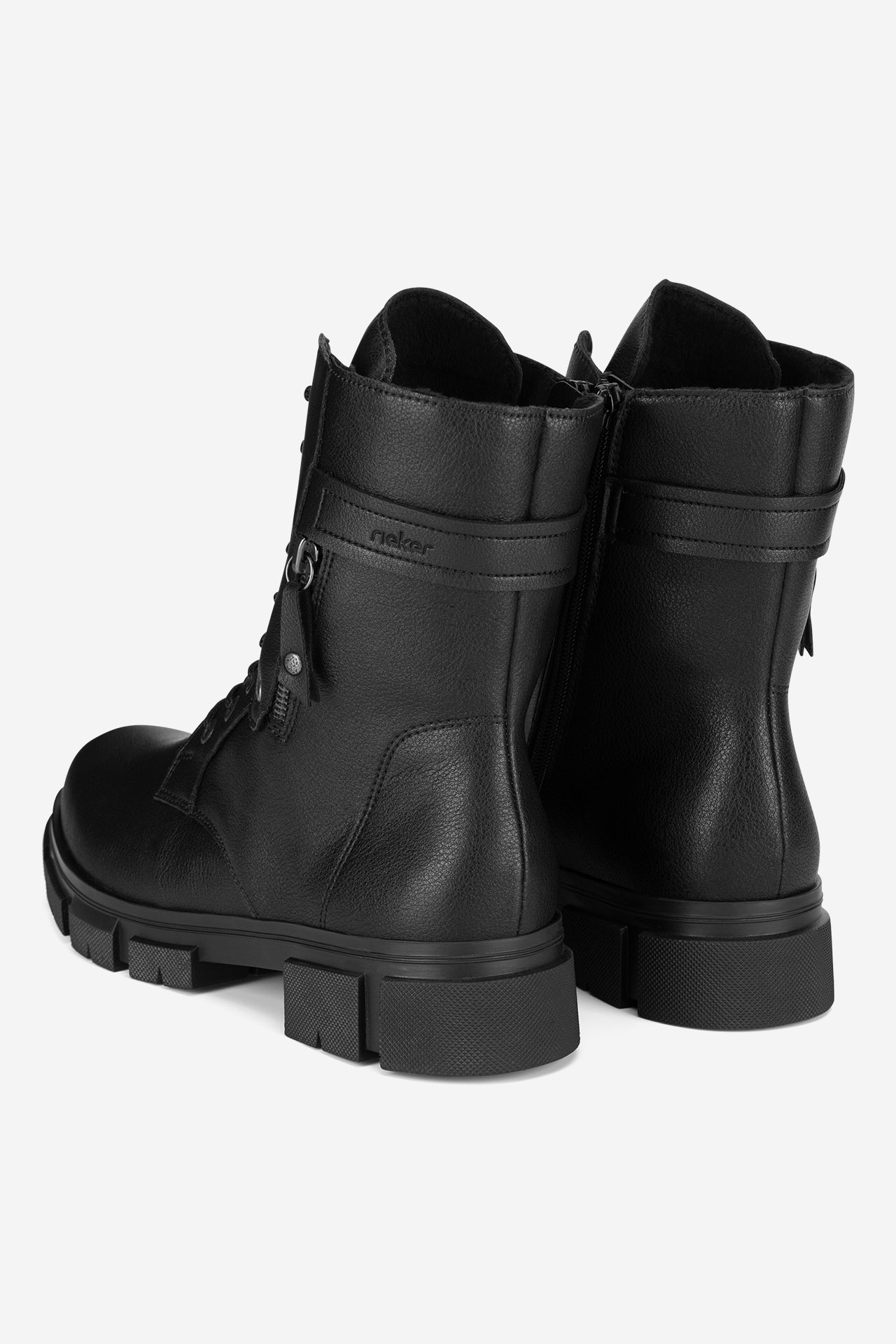 Kotníková obuv ČERNÁ