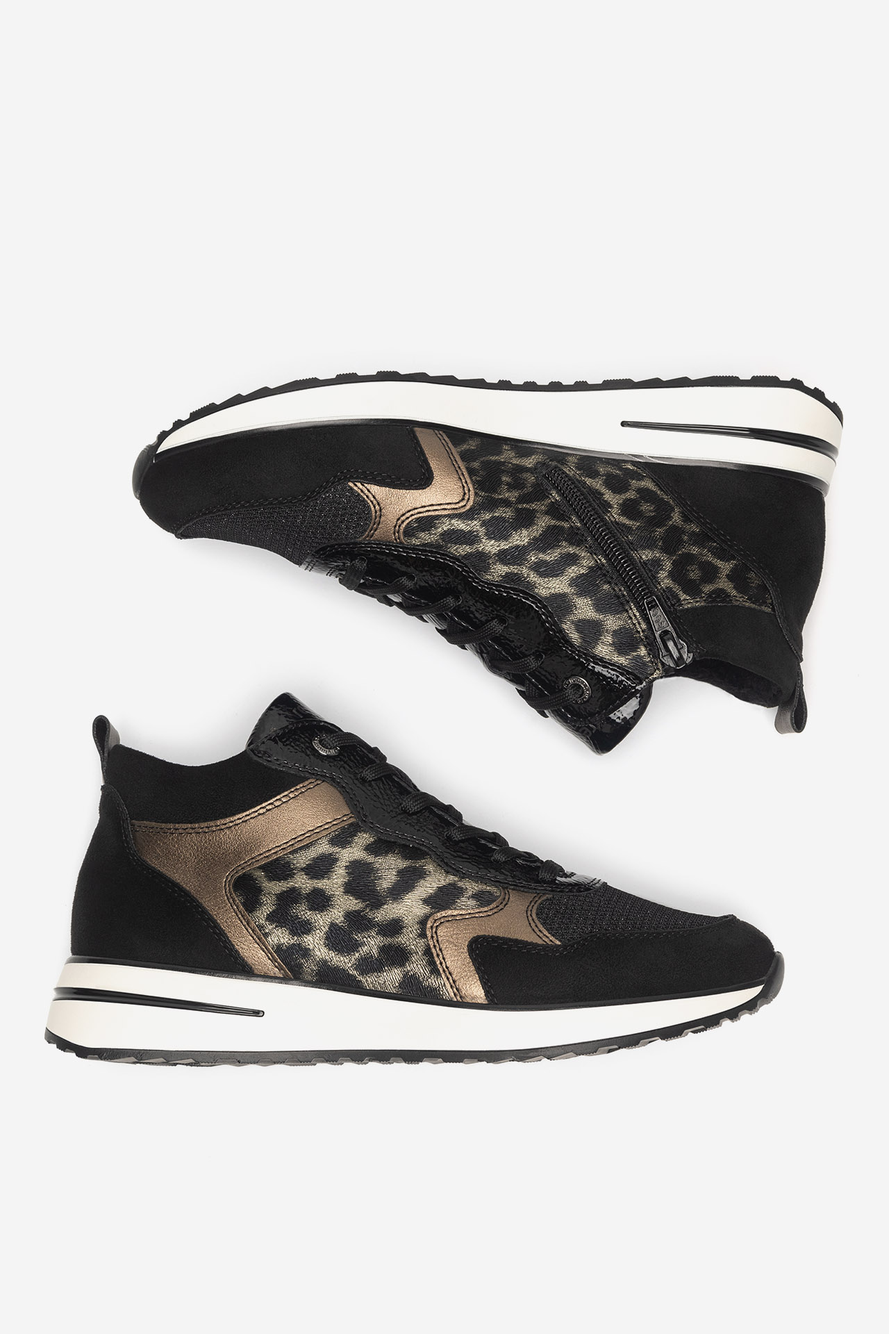 Kotníková obuv ČERNÁ