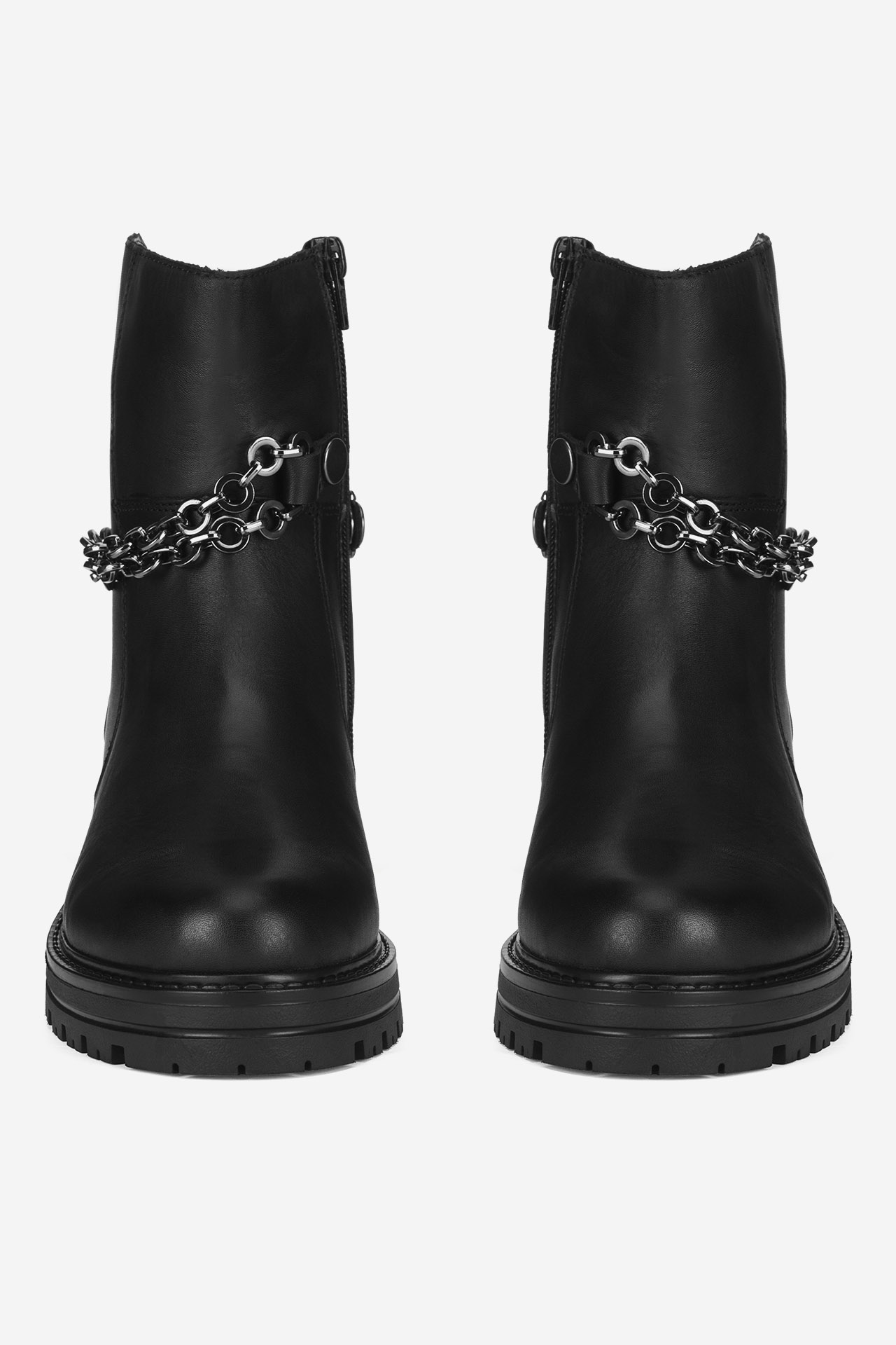 Kotníková obuv ČERNÁ