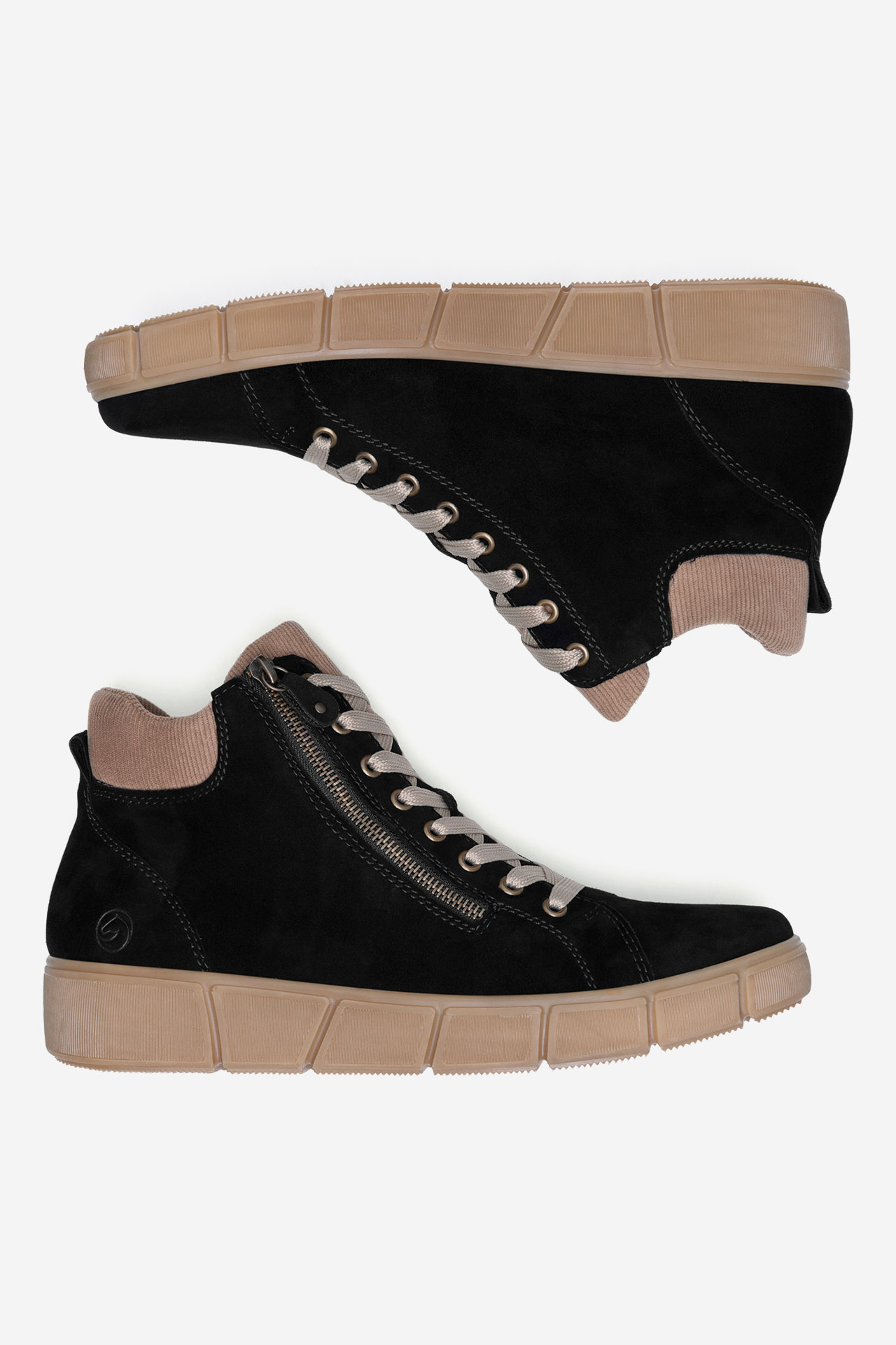 Kotníková obuv ČERNÁ