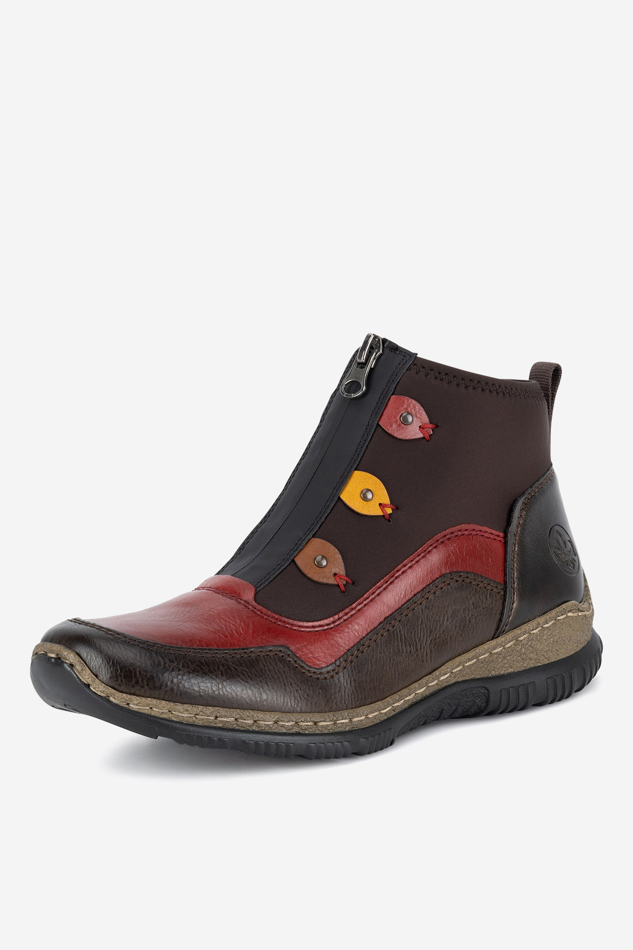 Členková obuv Tmavo hnedá