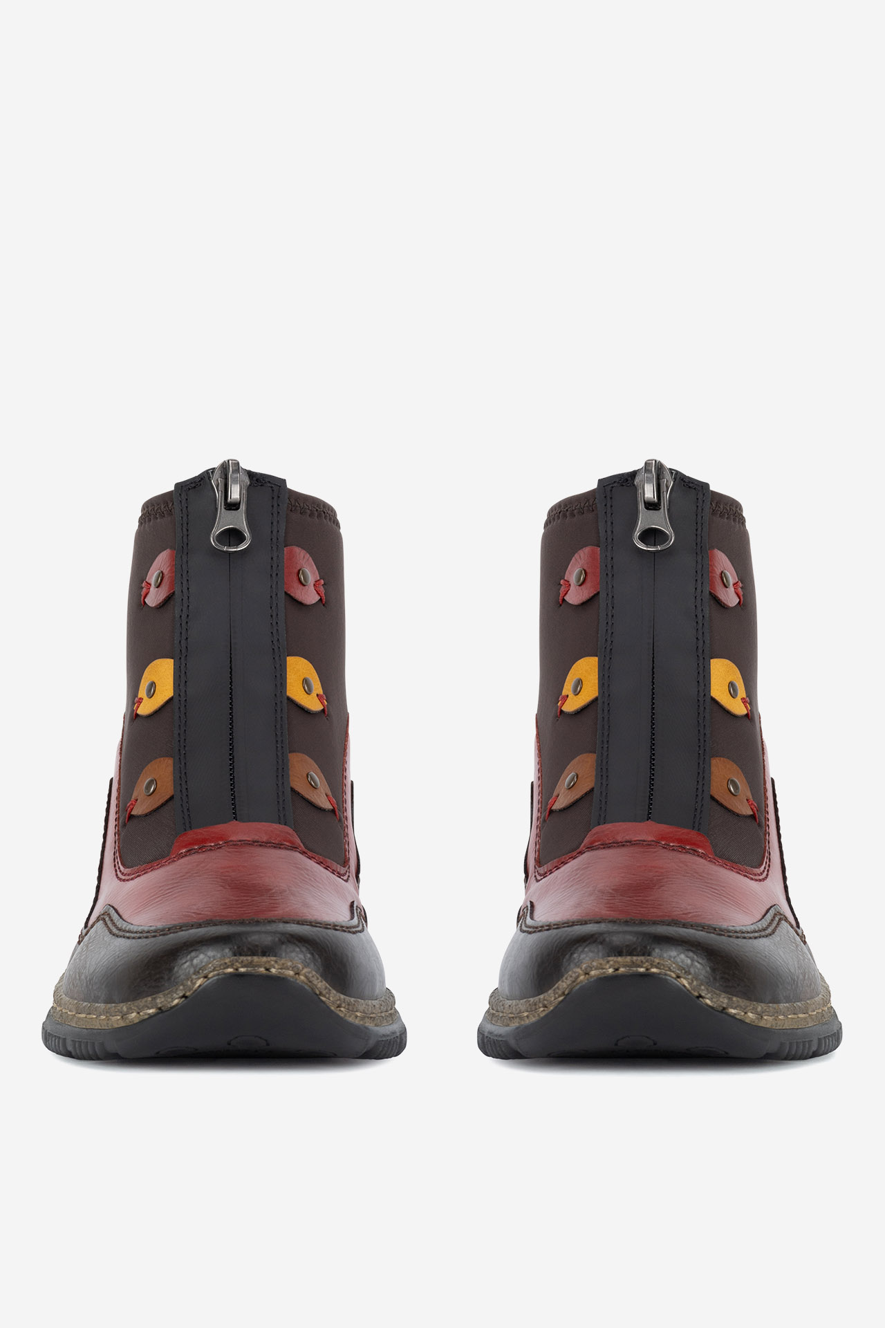 Členková obuv Tmavo hnedá