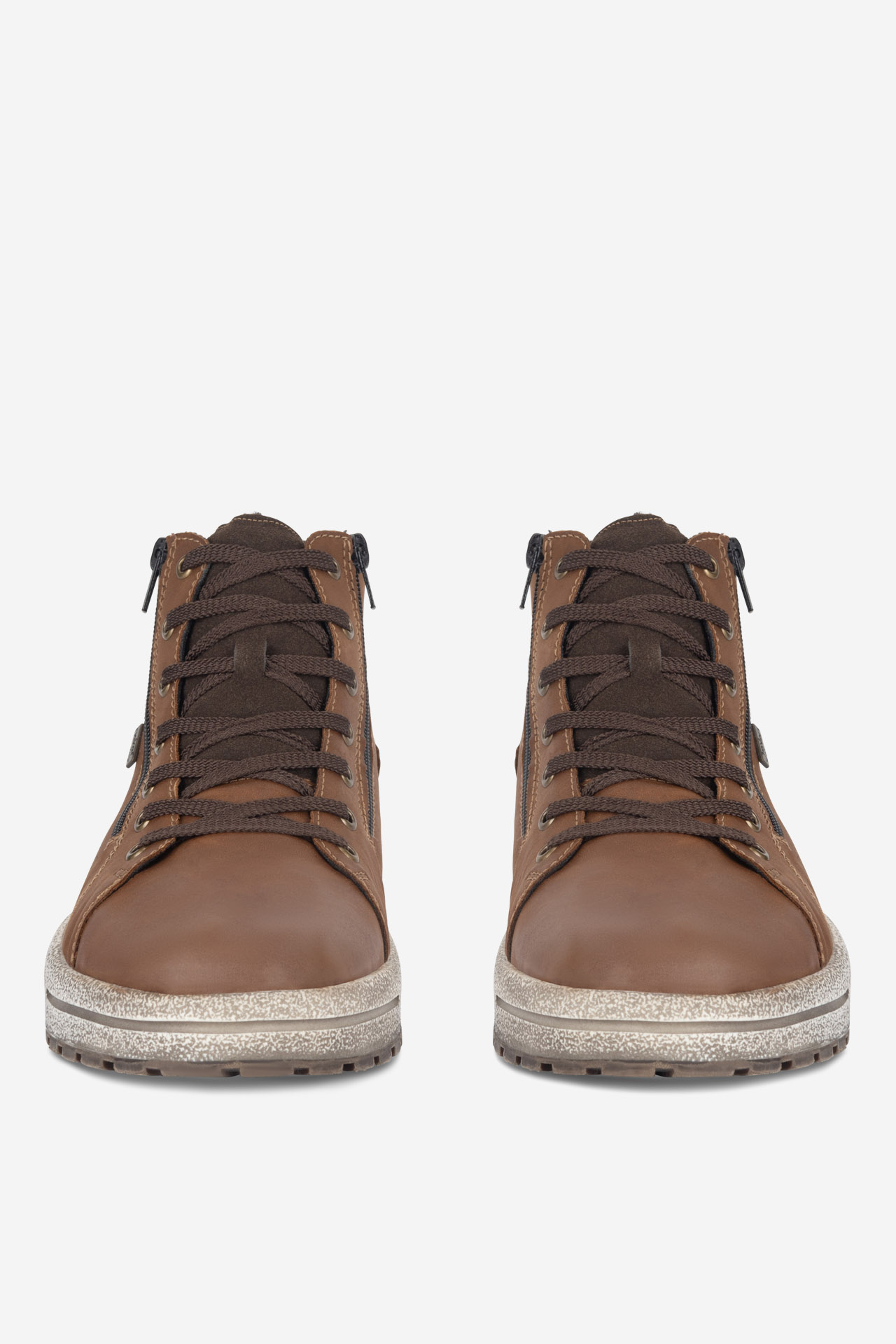 Kotníková obuv HNĚDÁ