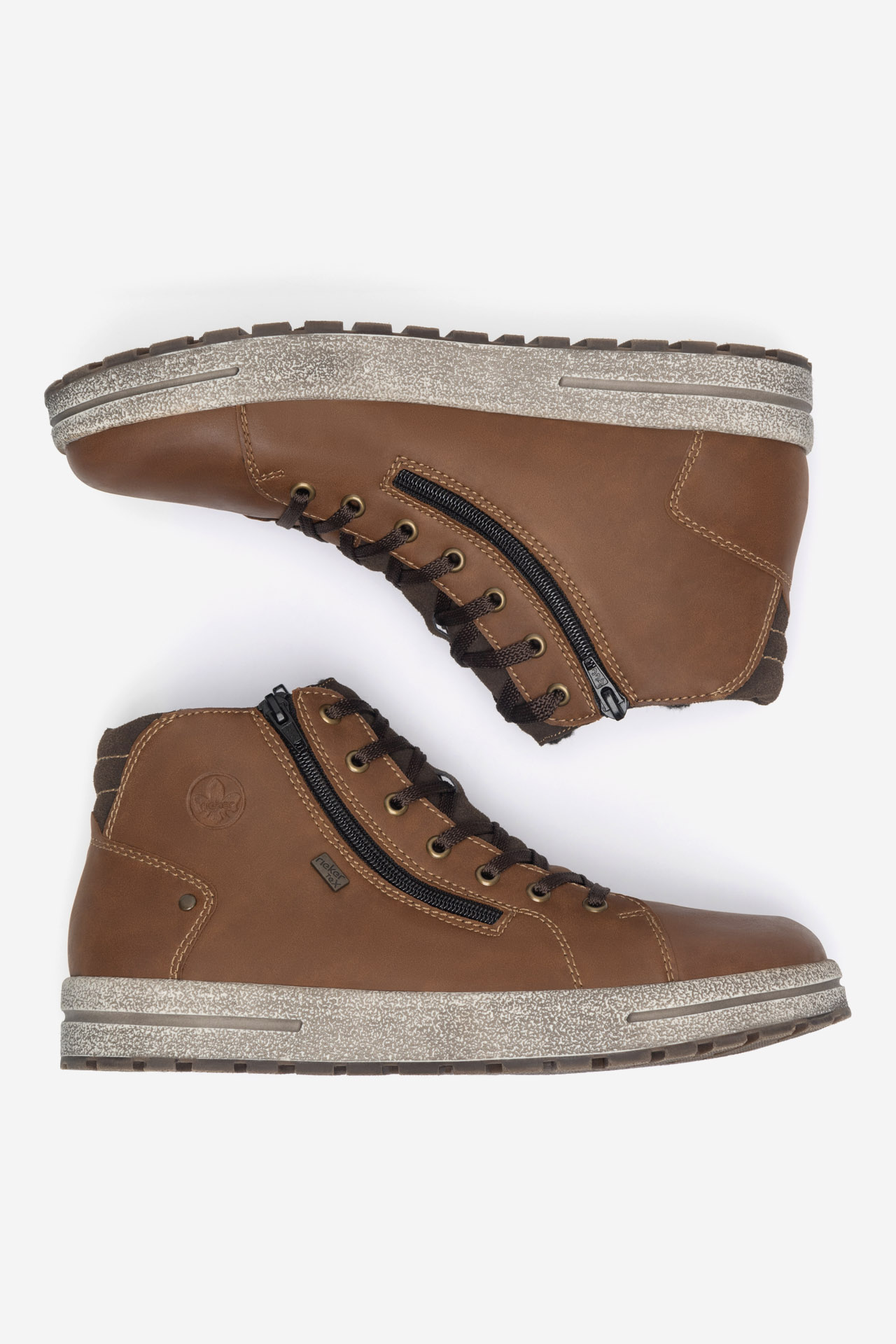 Kotníková obuv HNĚDÁ