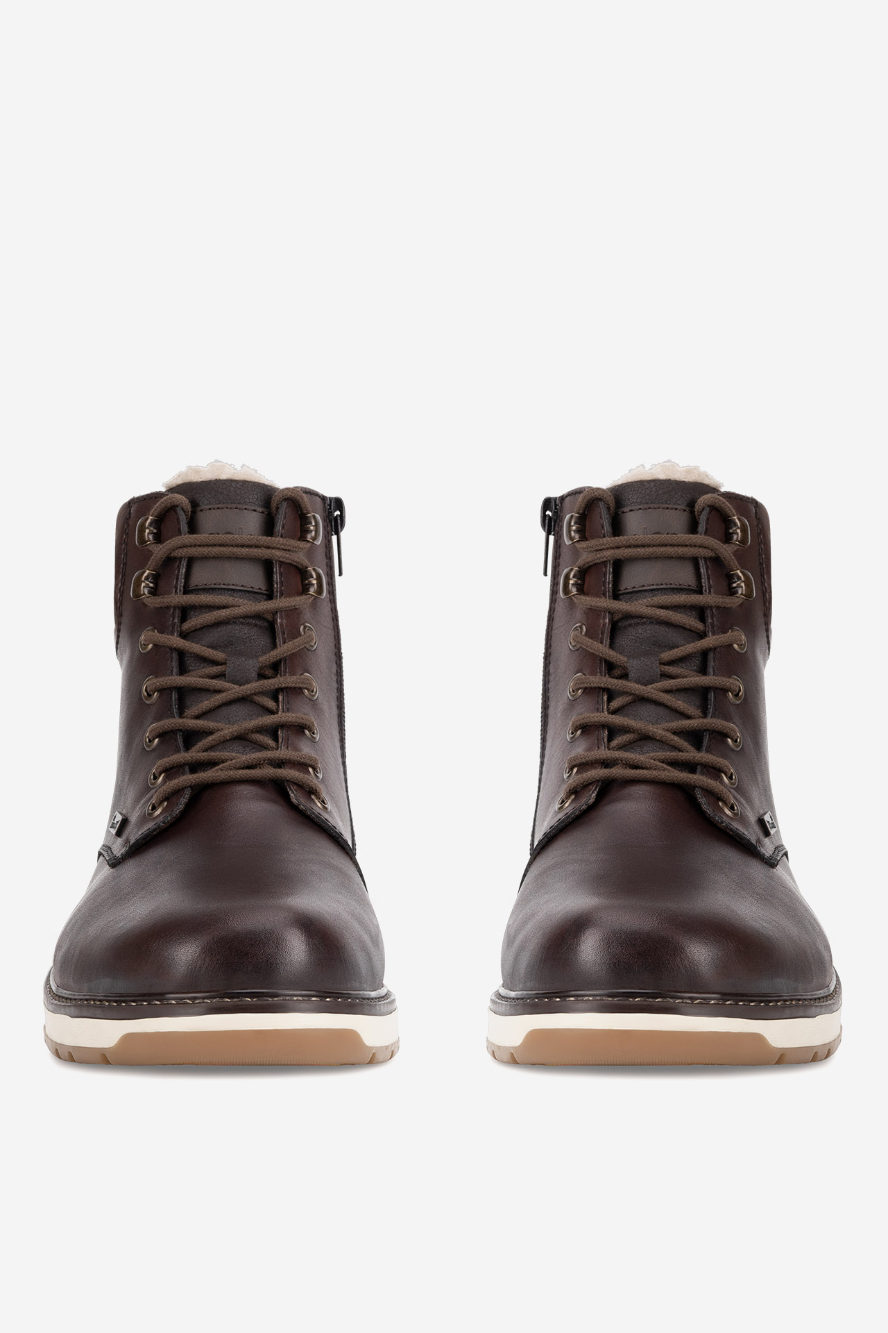 Kotníková obuv HNĚDÁ