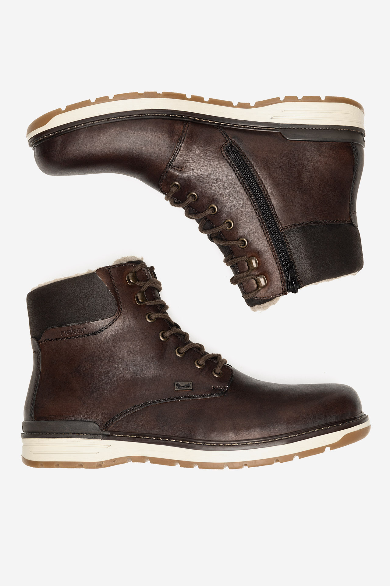 Kotníková obuv HNĚDÁ