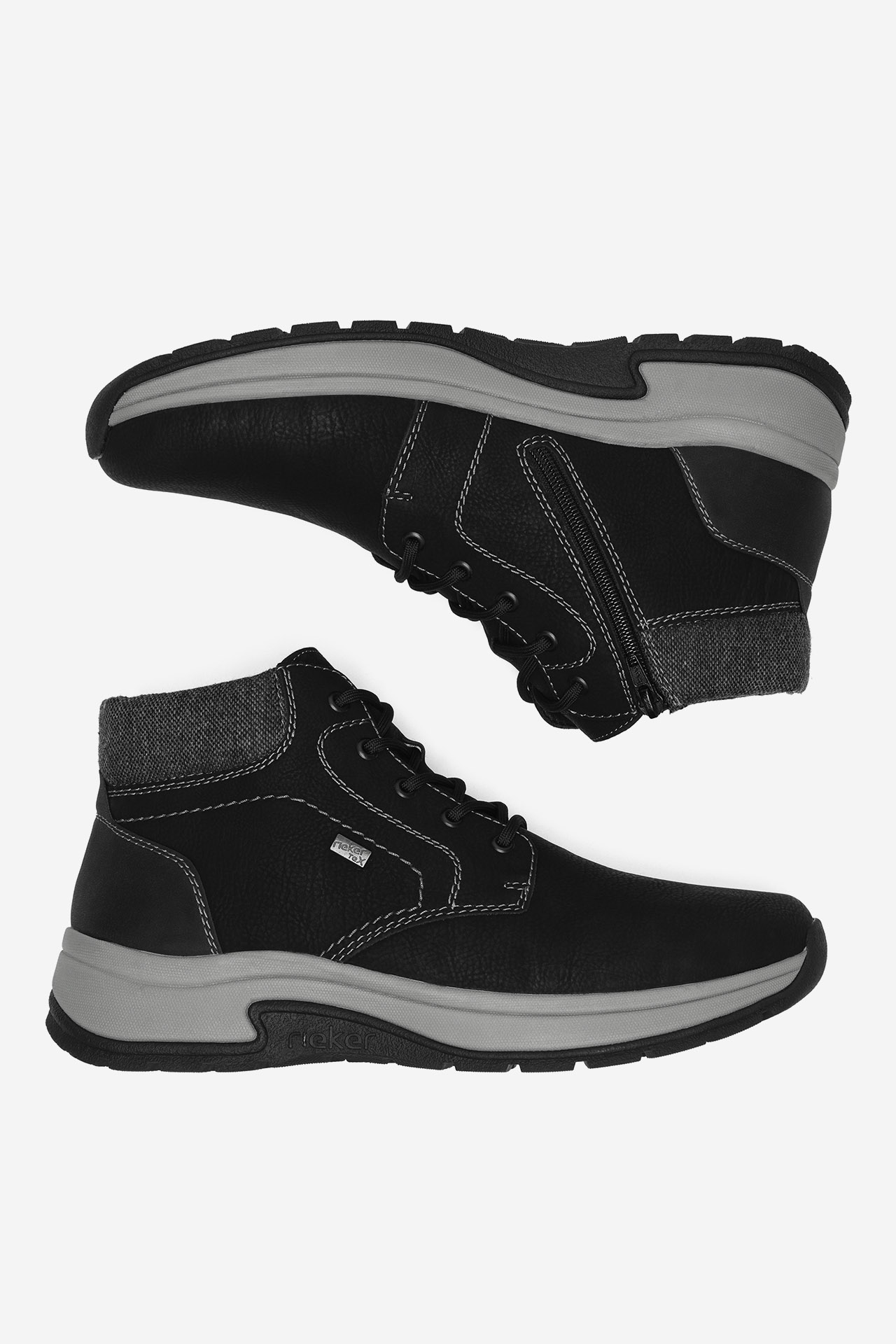 Kotníková obuv ČERNÁ