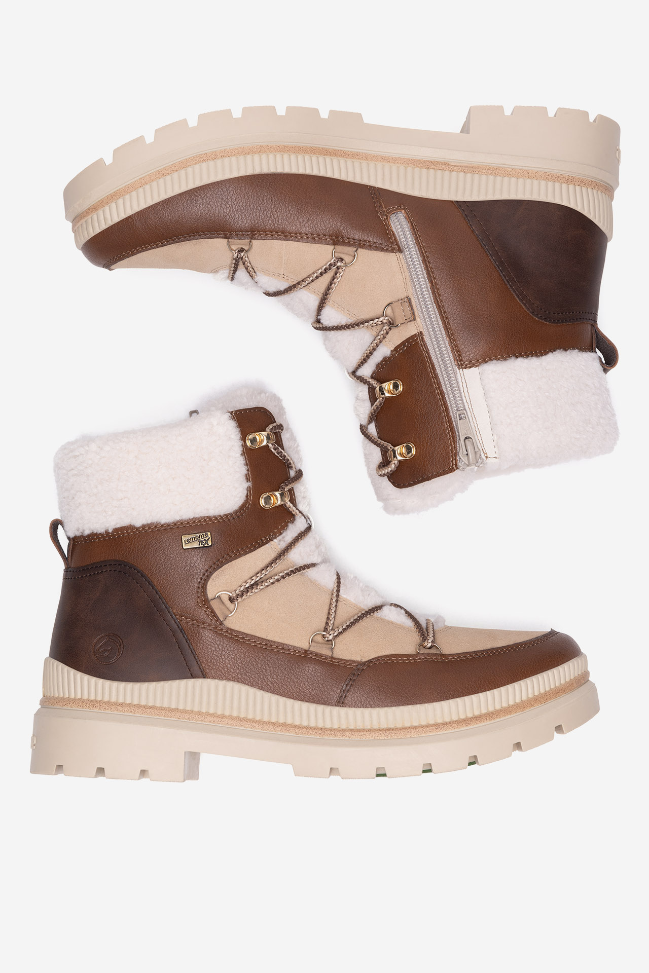 Kotníková obuv HNĚDÁ