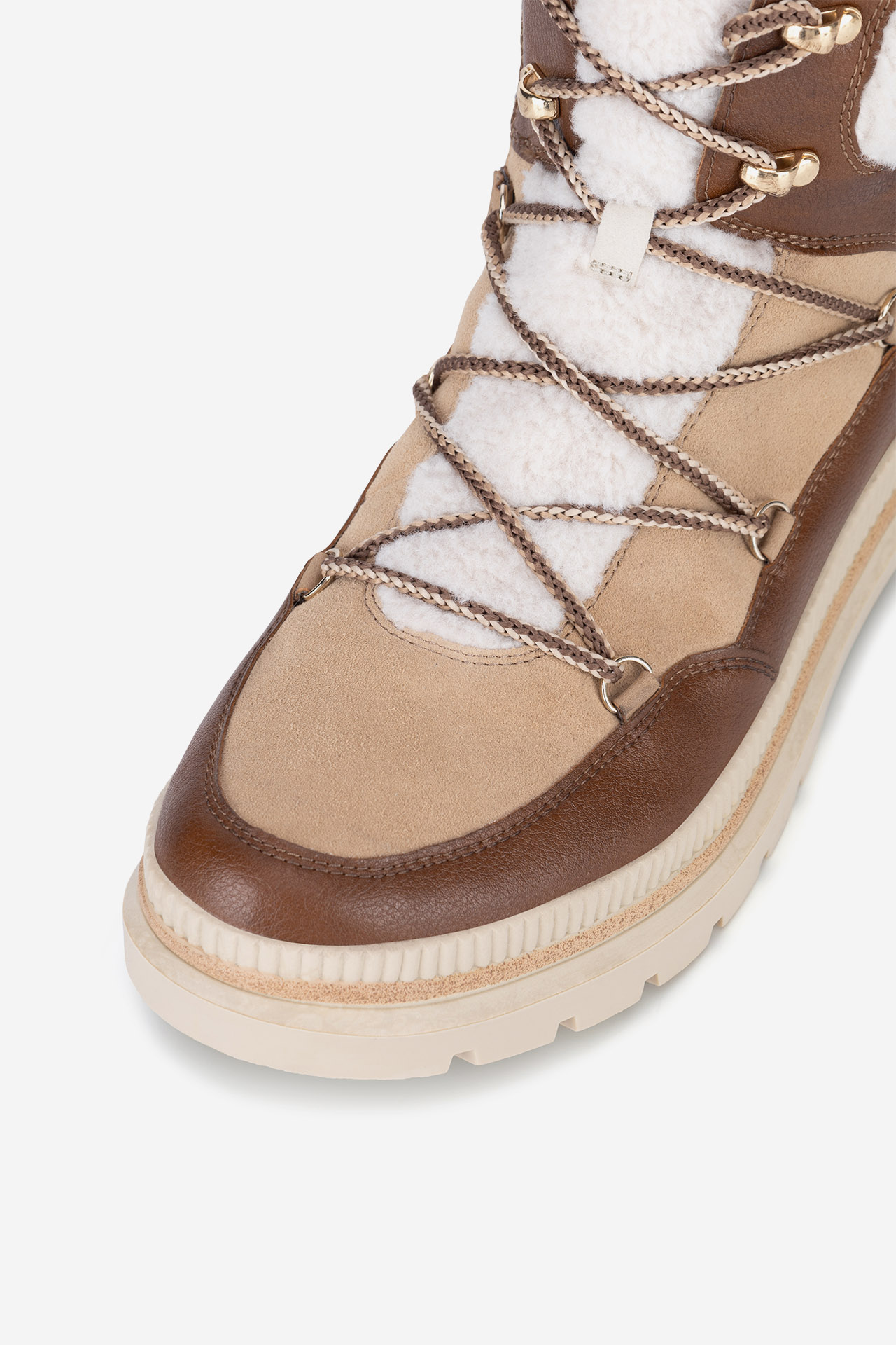 Kotníková obuv HNĚDÁ