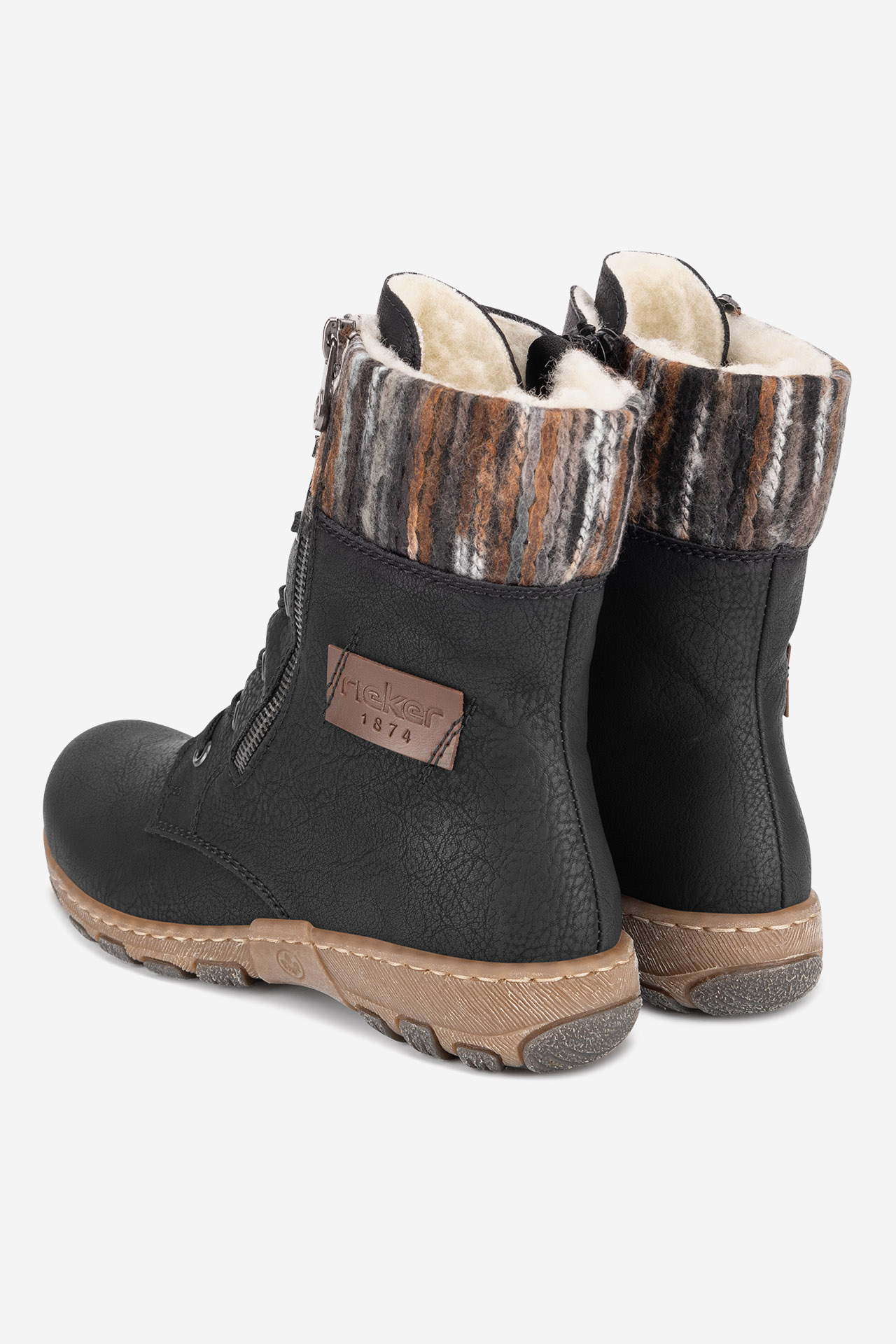 Kotníková obuv ČERNÁ