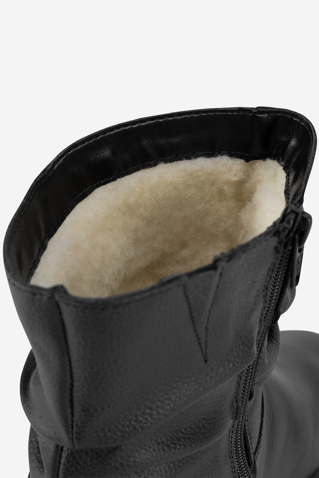 Členková obuv Čierna