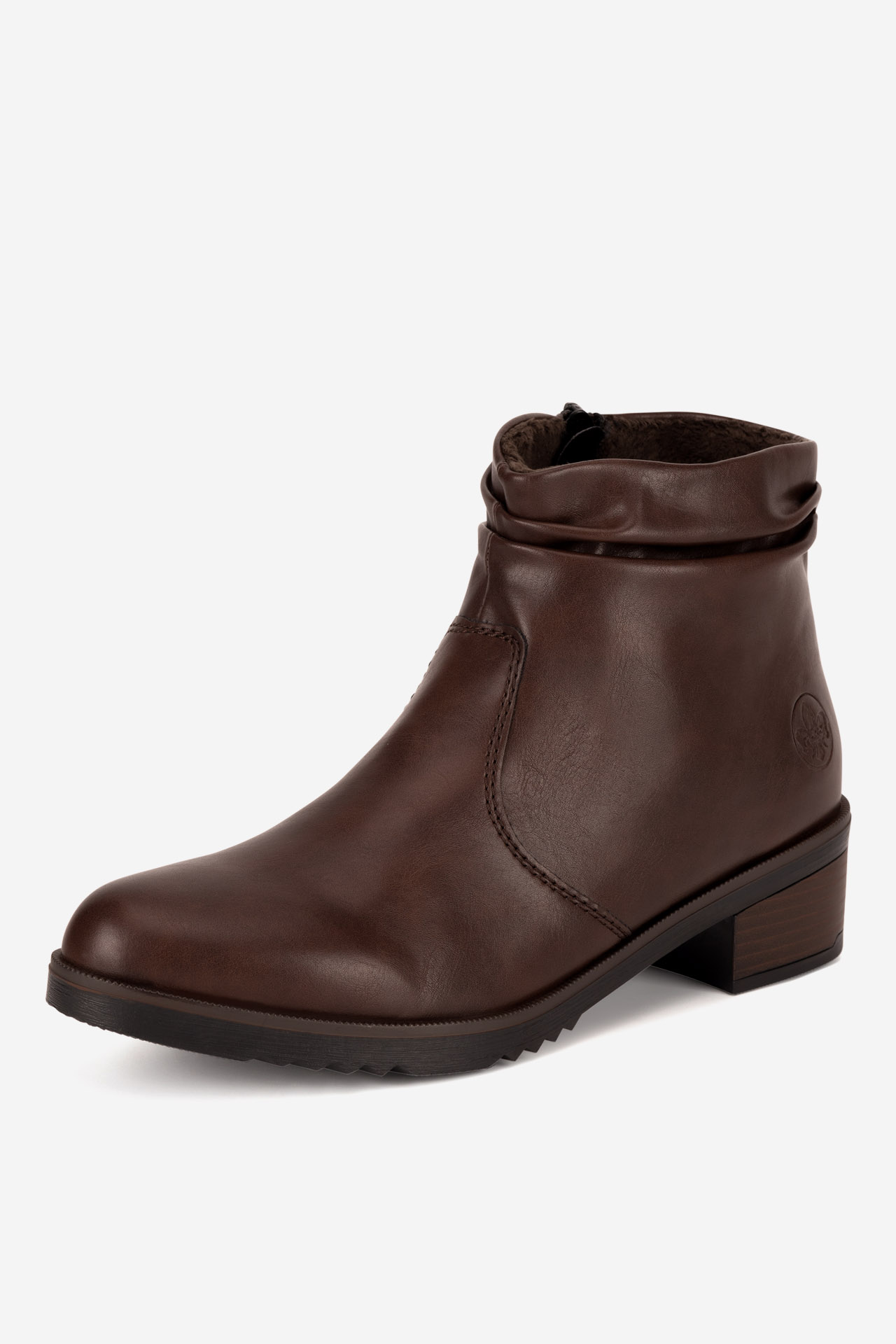 Kotníková obuv HNĚDÁ