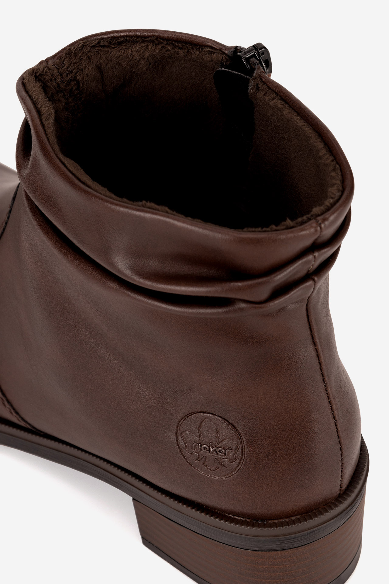 Kotníková obuv HNĚDÁ