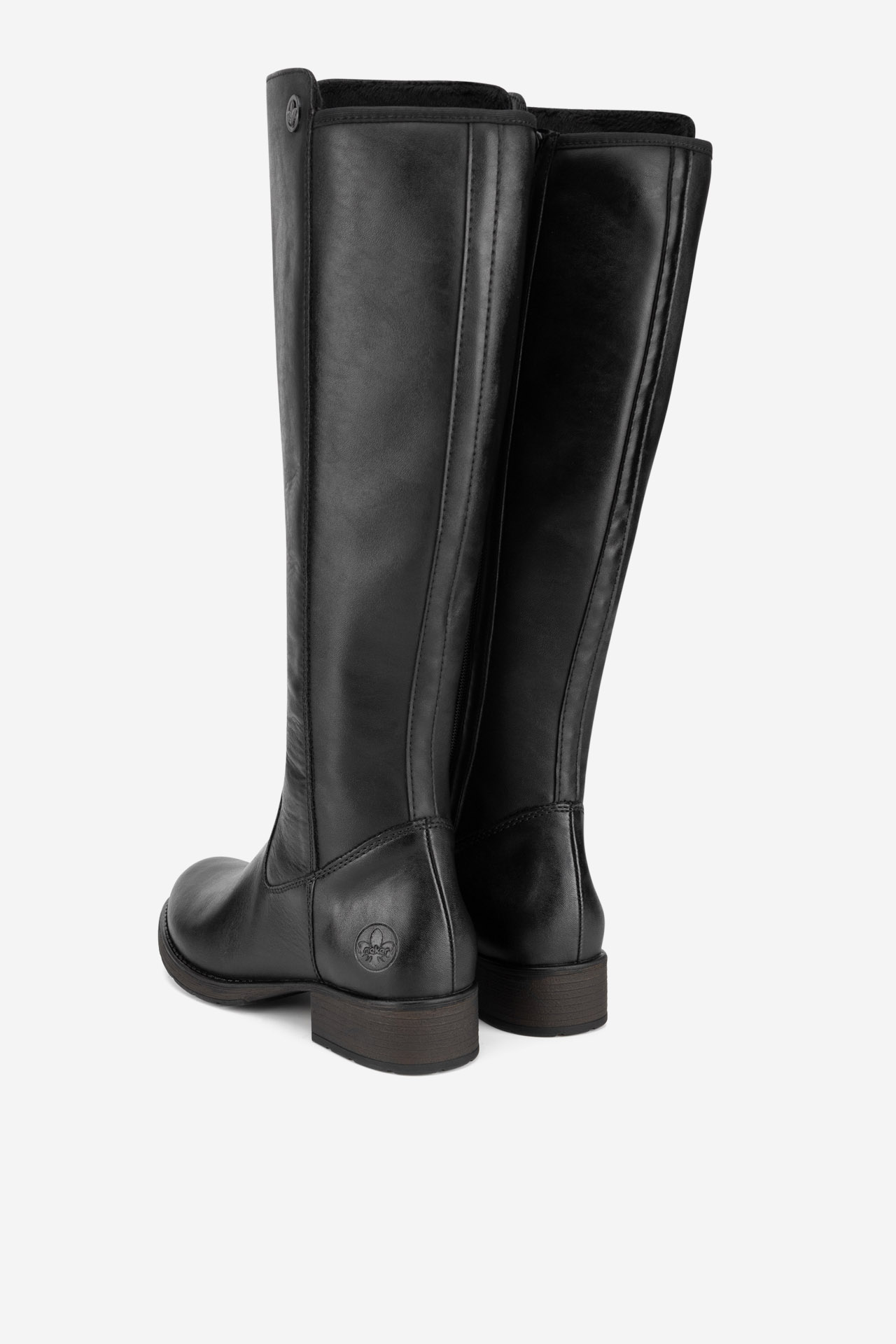 Čižmy vo vojenskom štýle Čierna