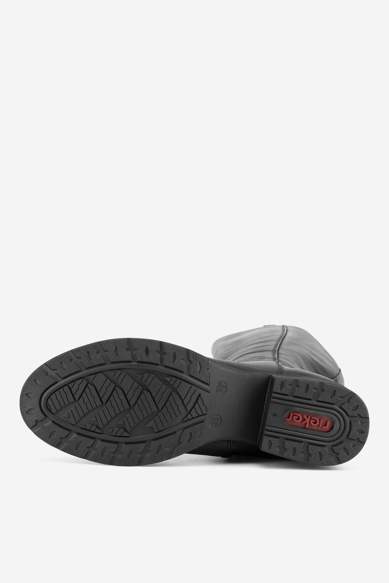 Čižmy vo vojenskom štýle Čierna