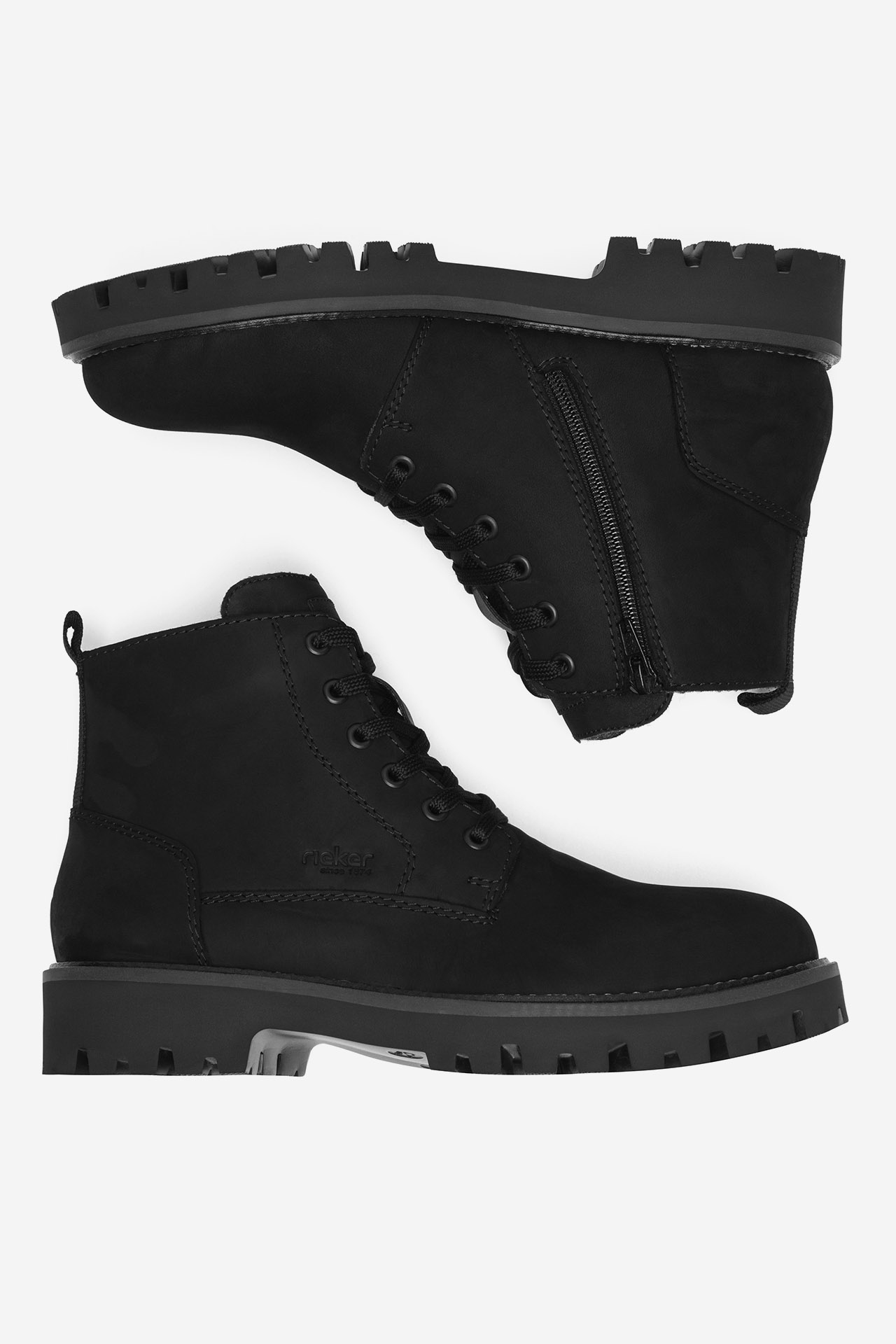 Kotníková obuv ČERNÁ