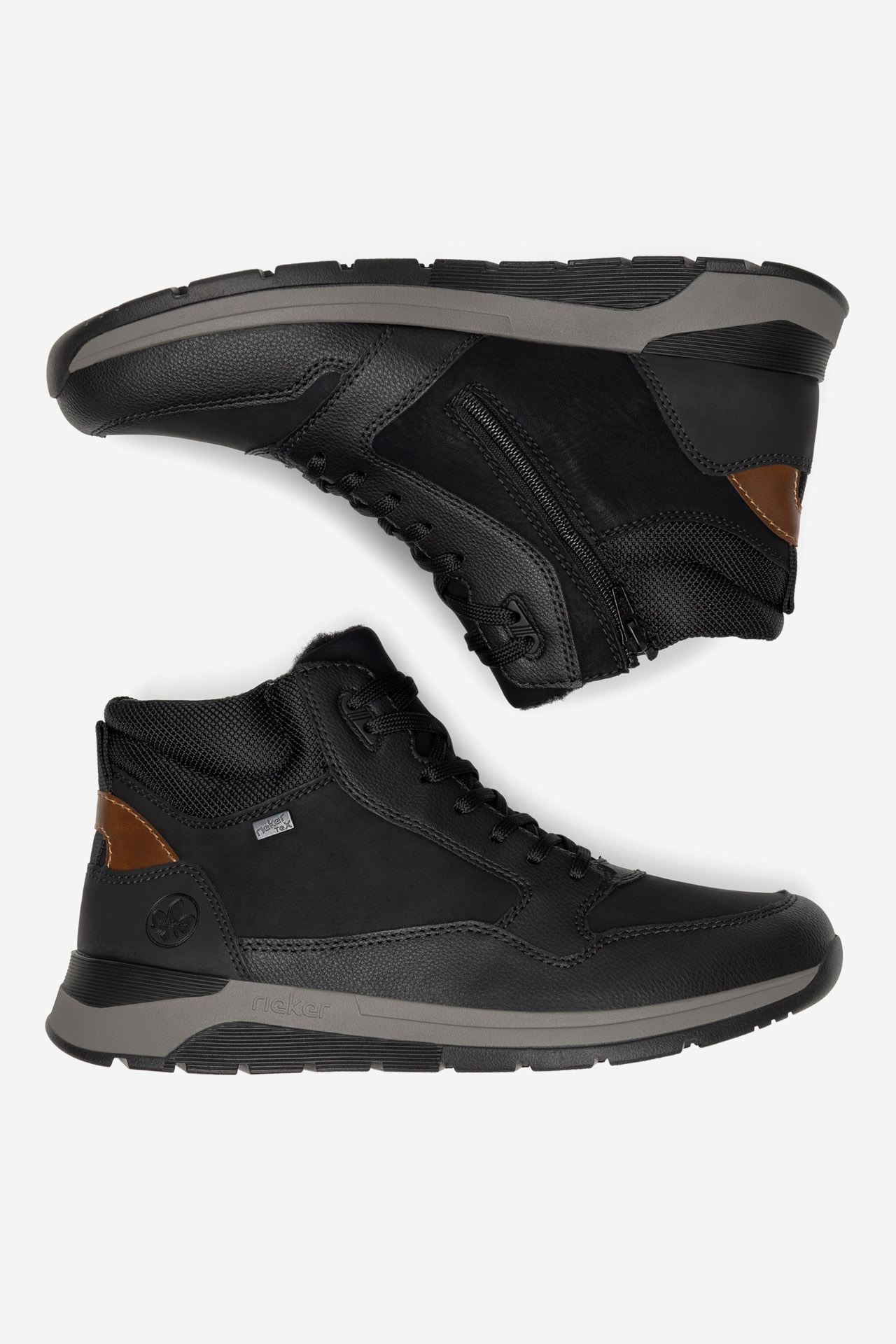 Kotníková obuv ČERNÁ