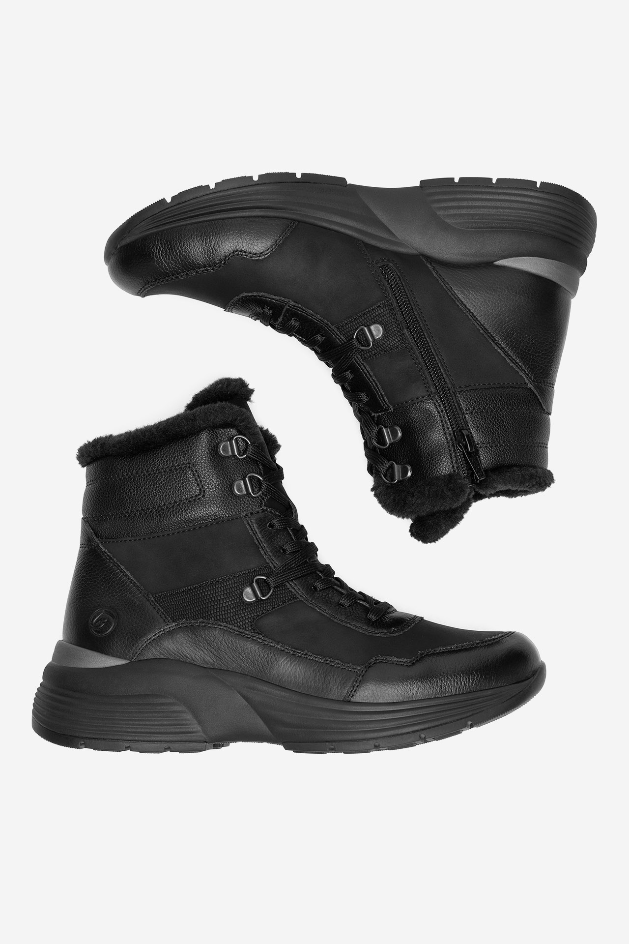 Kotníková obuv ČERNÁ