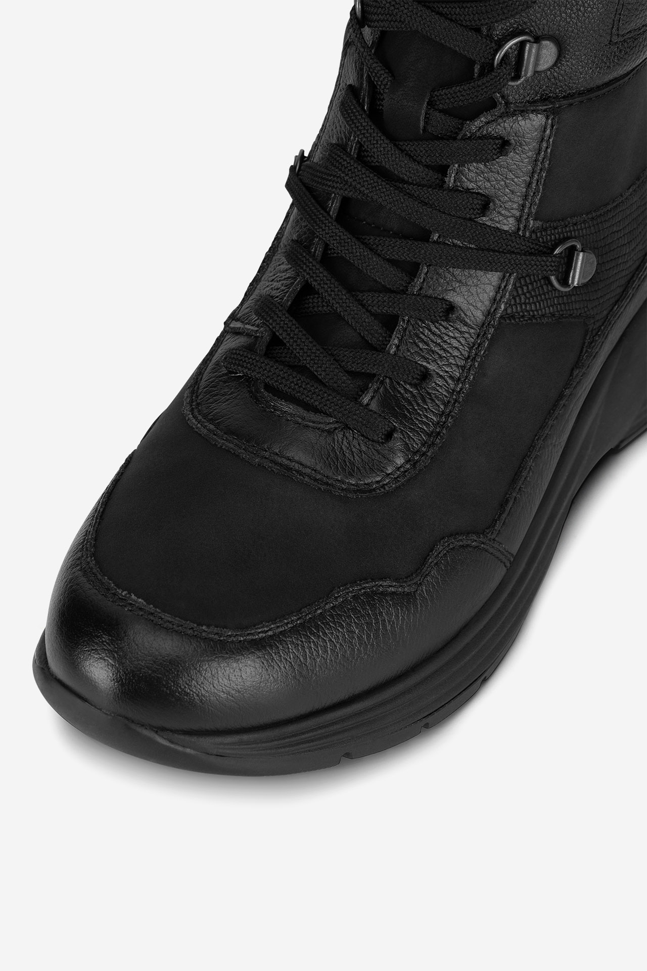 Kotníková obuv ČERNÁ