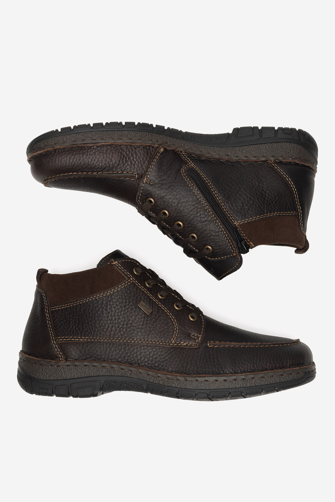 Kotníková obuv HNĚDÁ