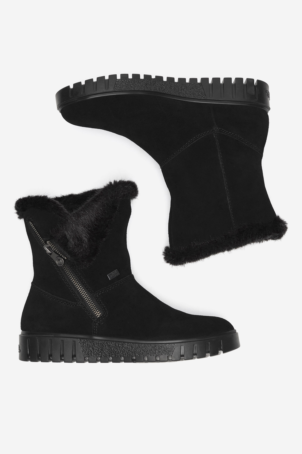 Kotníková obuv ČERNÁ