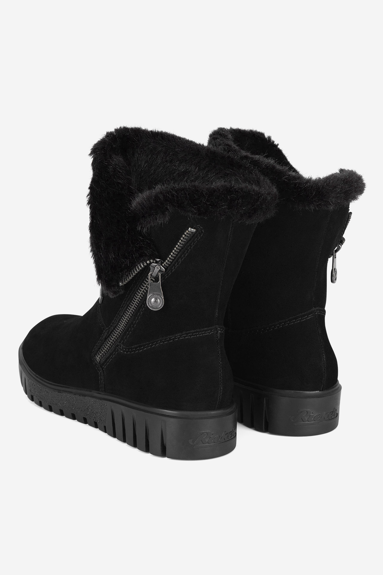 Kotníková obuv ČERNÁ