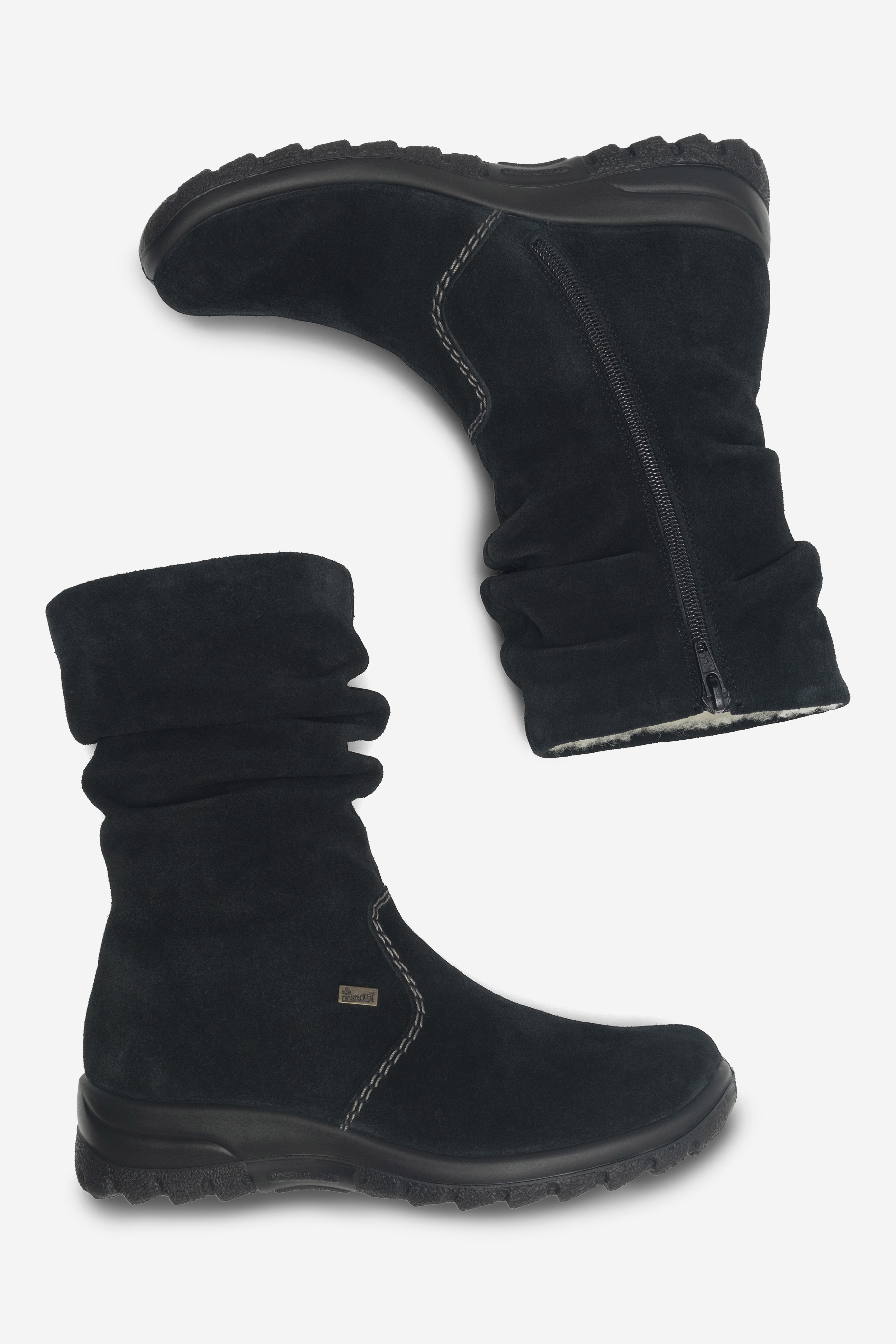 Členková obuv Čierna