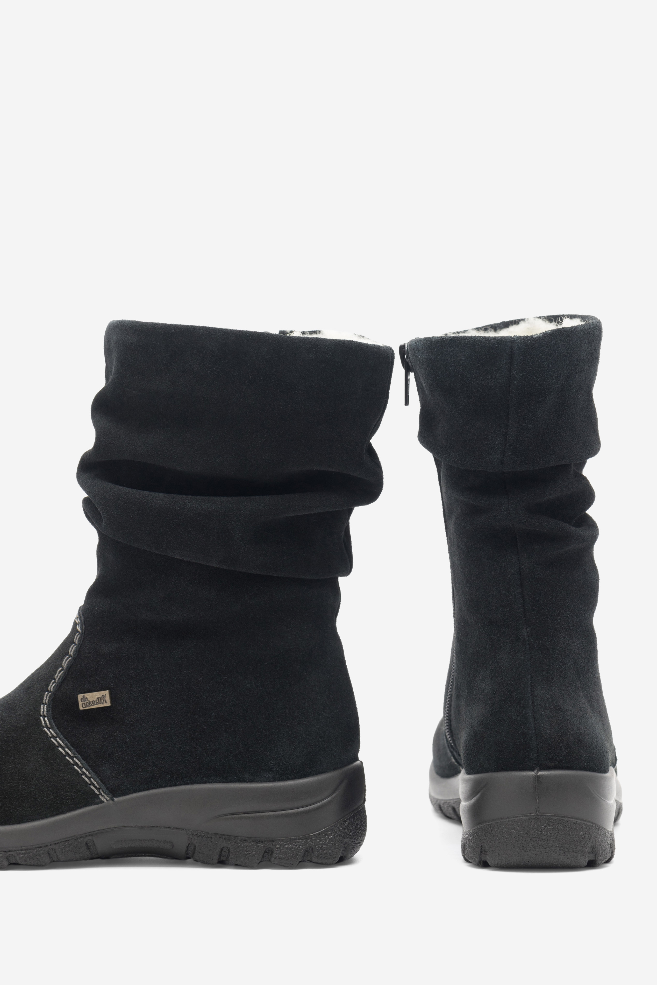 Členková obuv Čierna