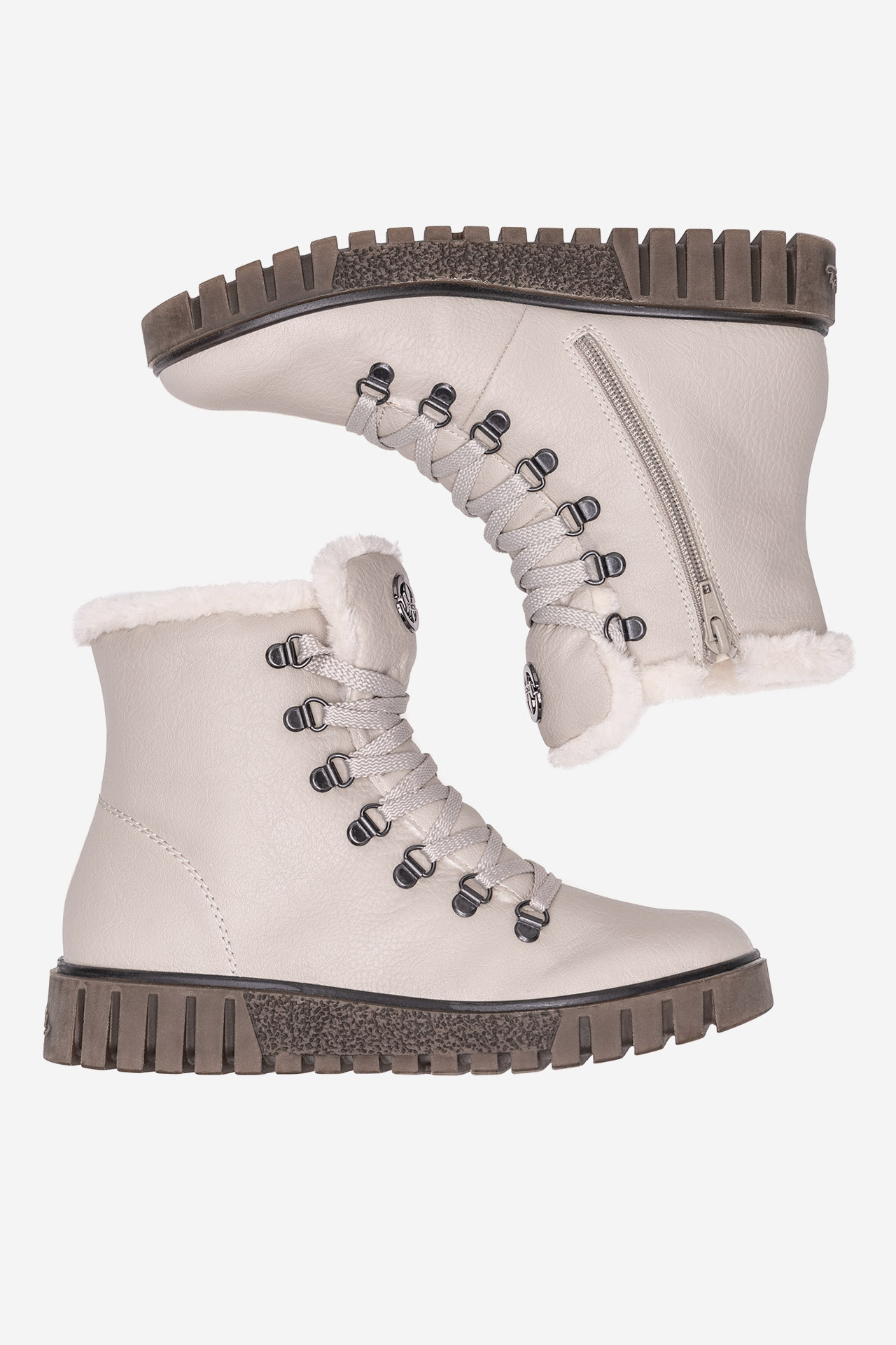 Kotníková obuv BÉŽOVÁ