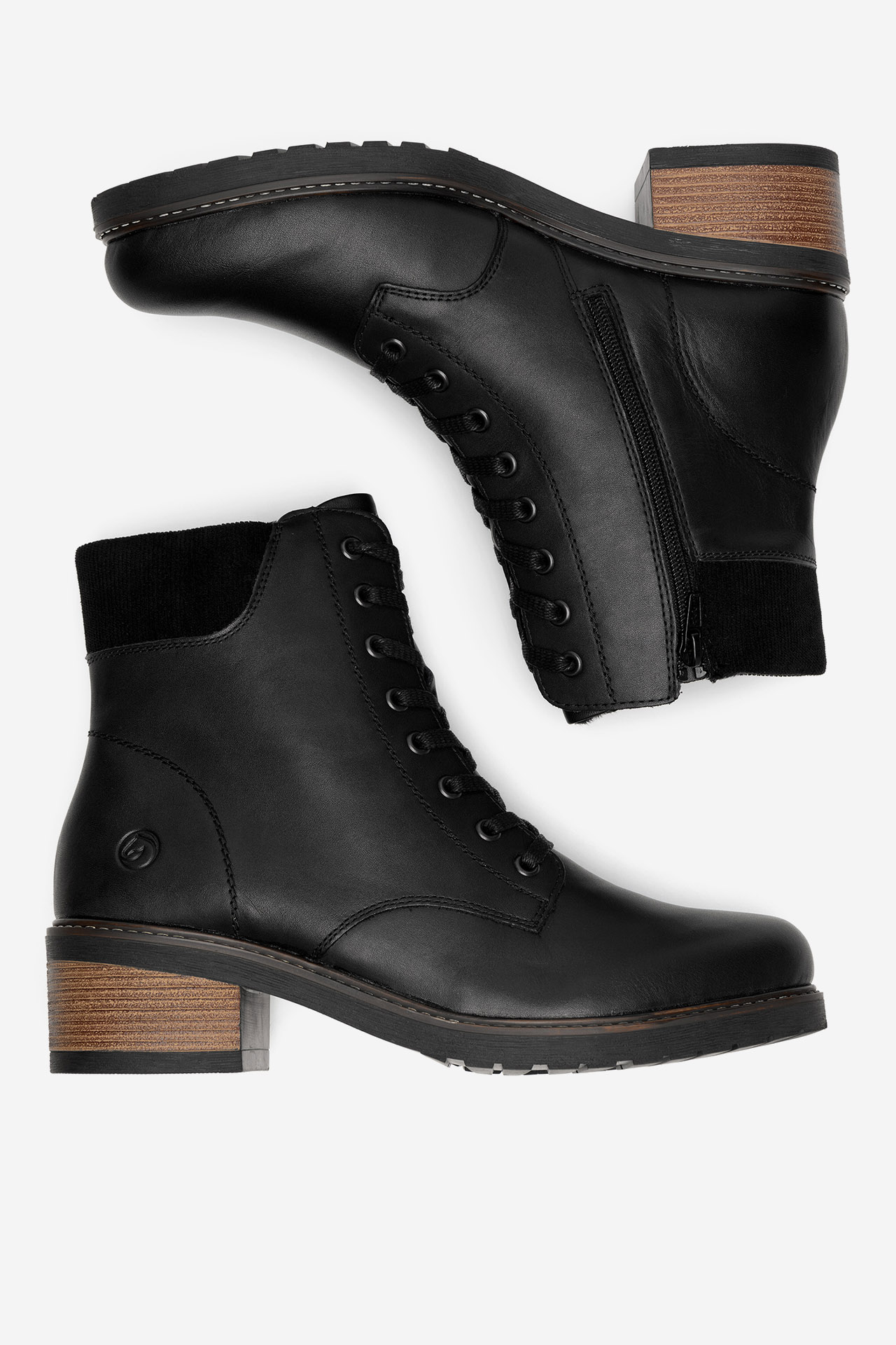 Kotníková obuv ČERNÁ