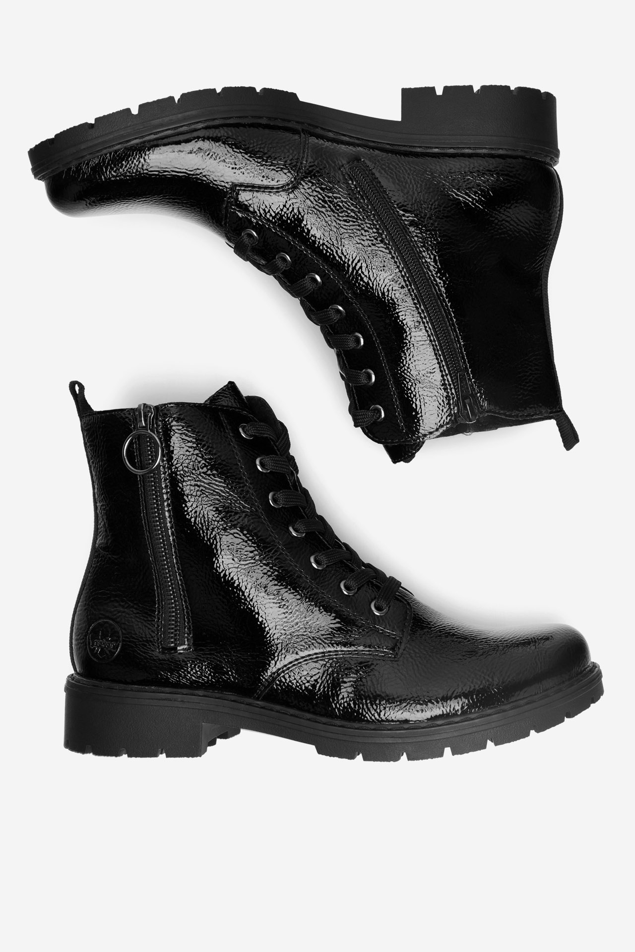 Kotníková obuv ČERNÁ