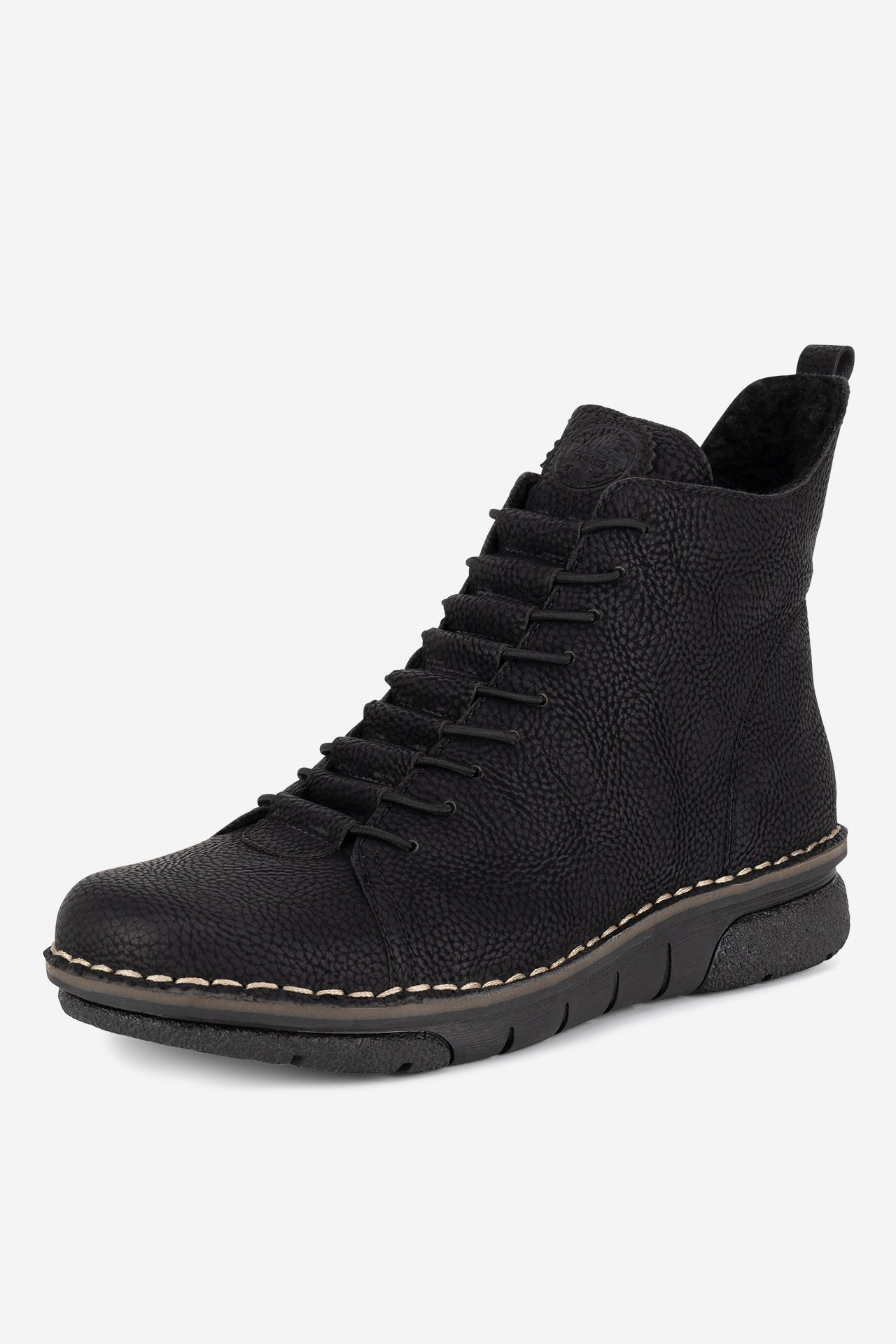 Kotníková obuv ČERNÁ