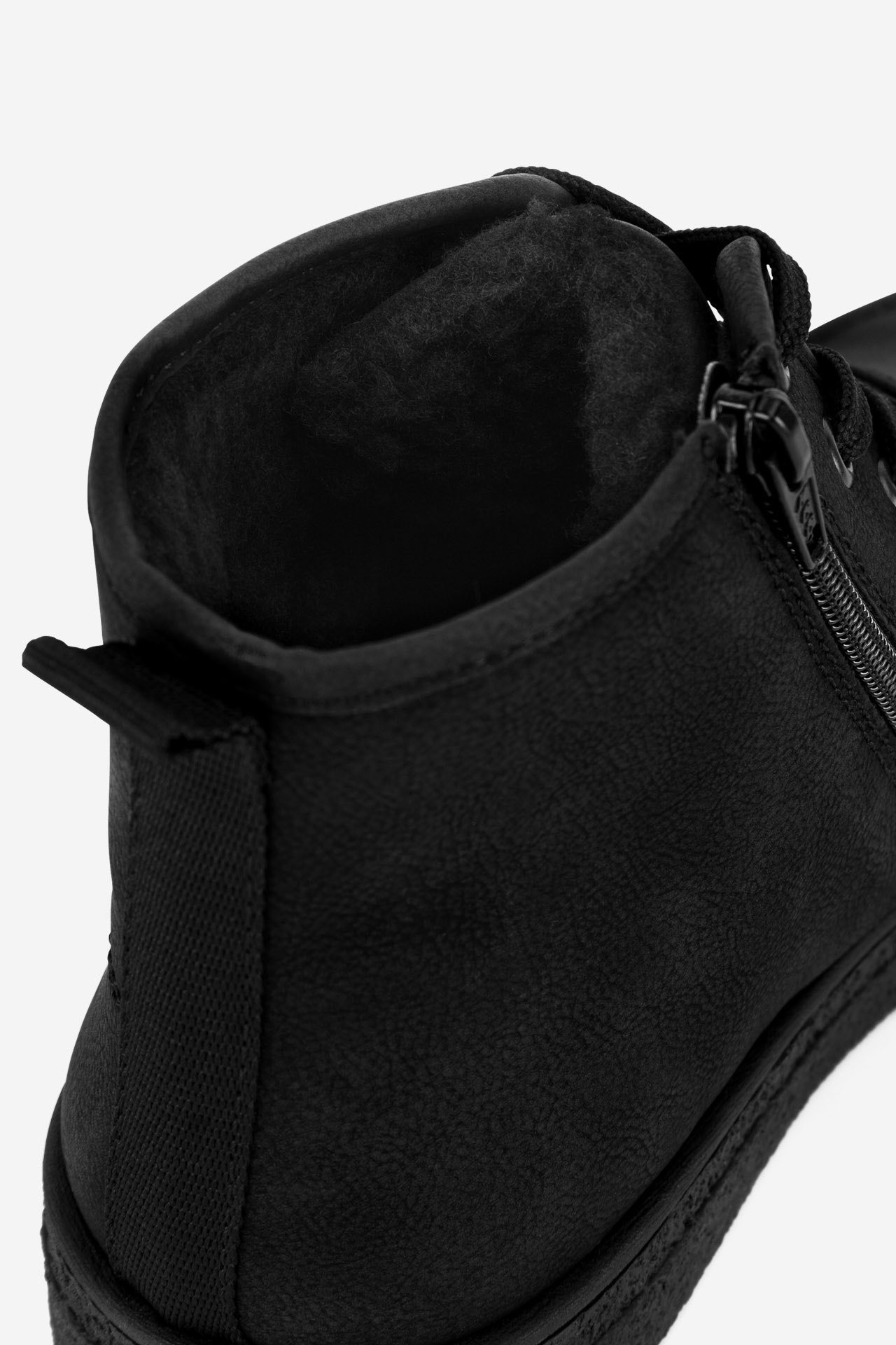 Kotníková obuv ČERNÁ