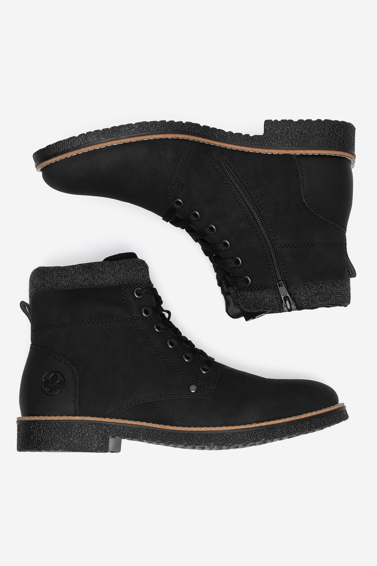 Kotníková obuv ČERNÁ