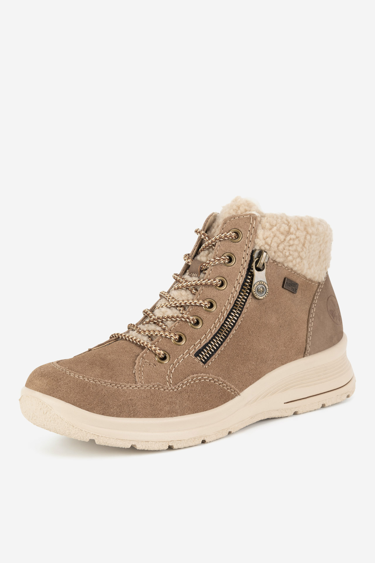 Kotníková obuv HNĚDÁ