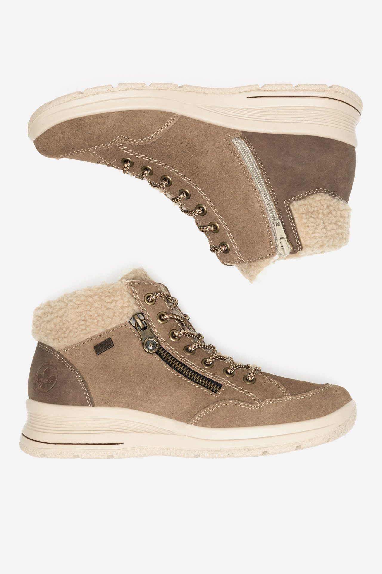 Kotníková obuv HNĚDÁ