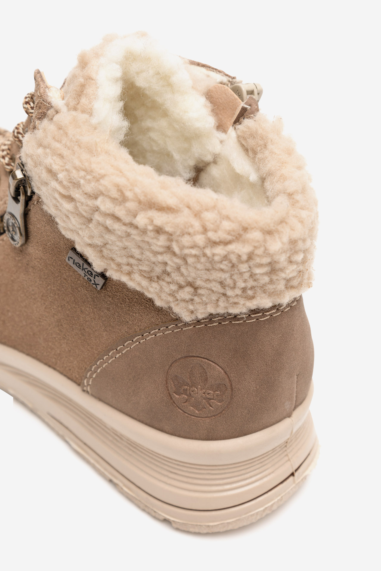 Kotníková obuv HNĚDÁ