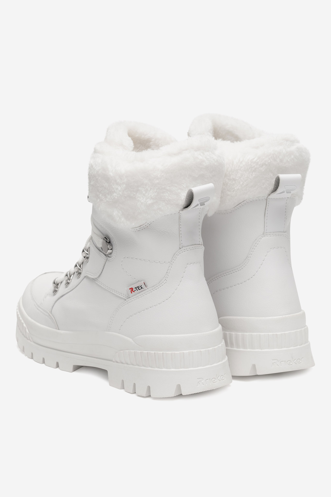 Kotníková obuv BÍLÁ