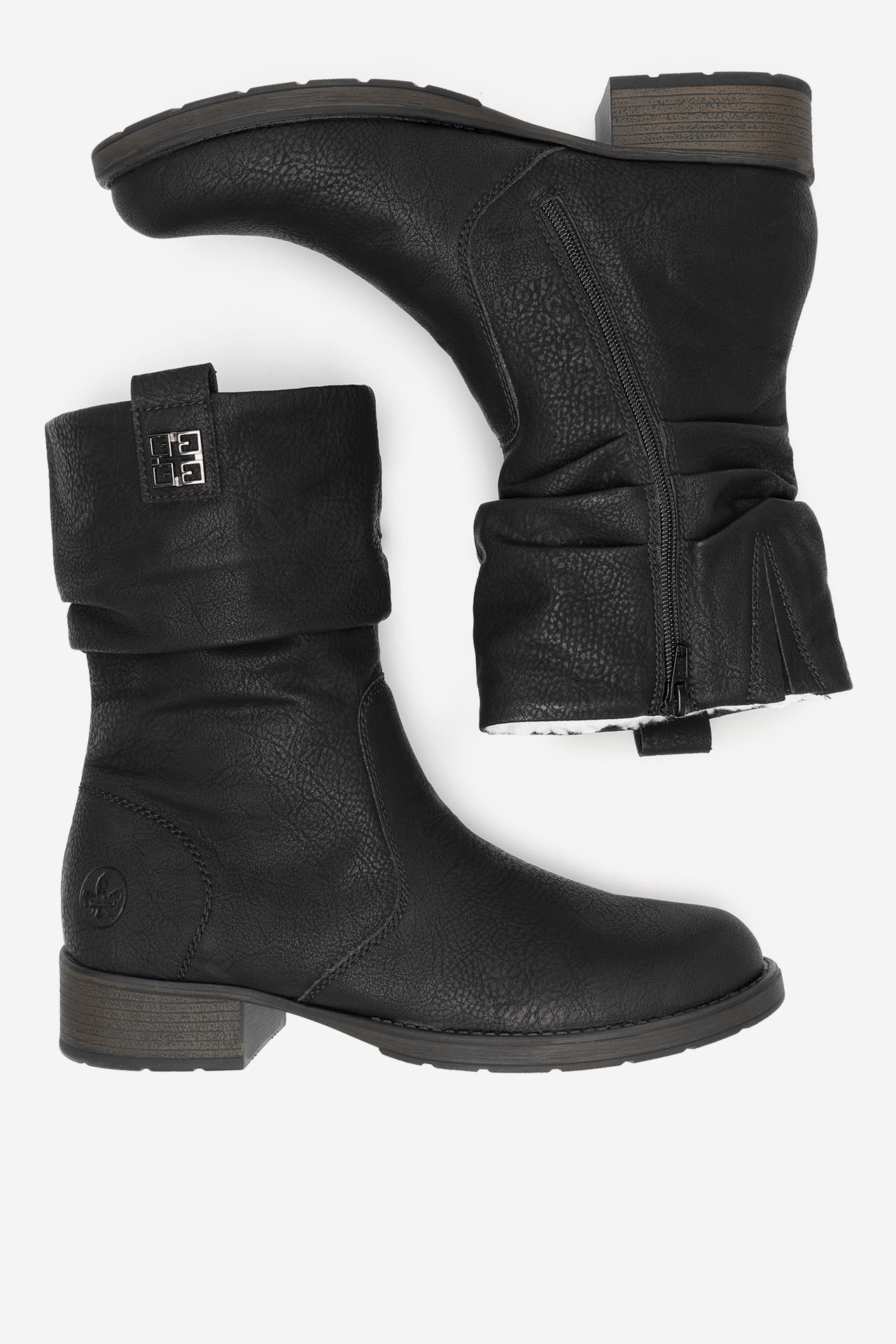 Kotníková obuv ČERNÁ