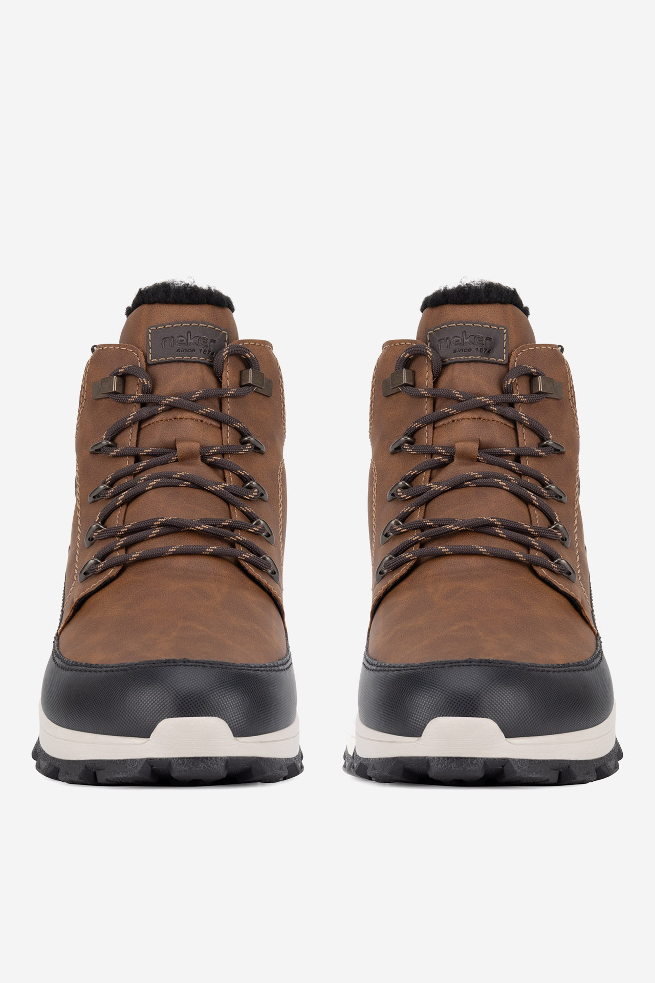 Šnurovacie topánky Hnedá