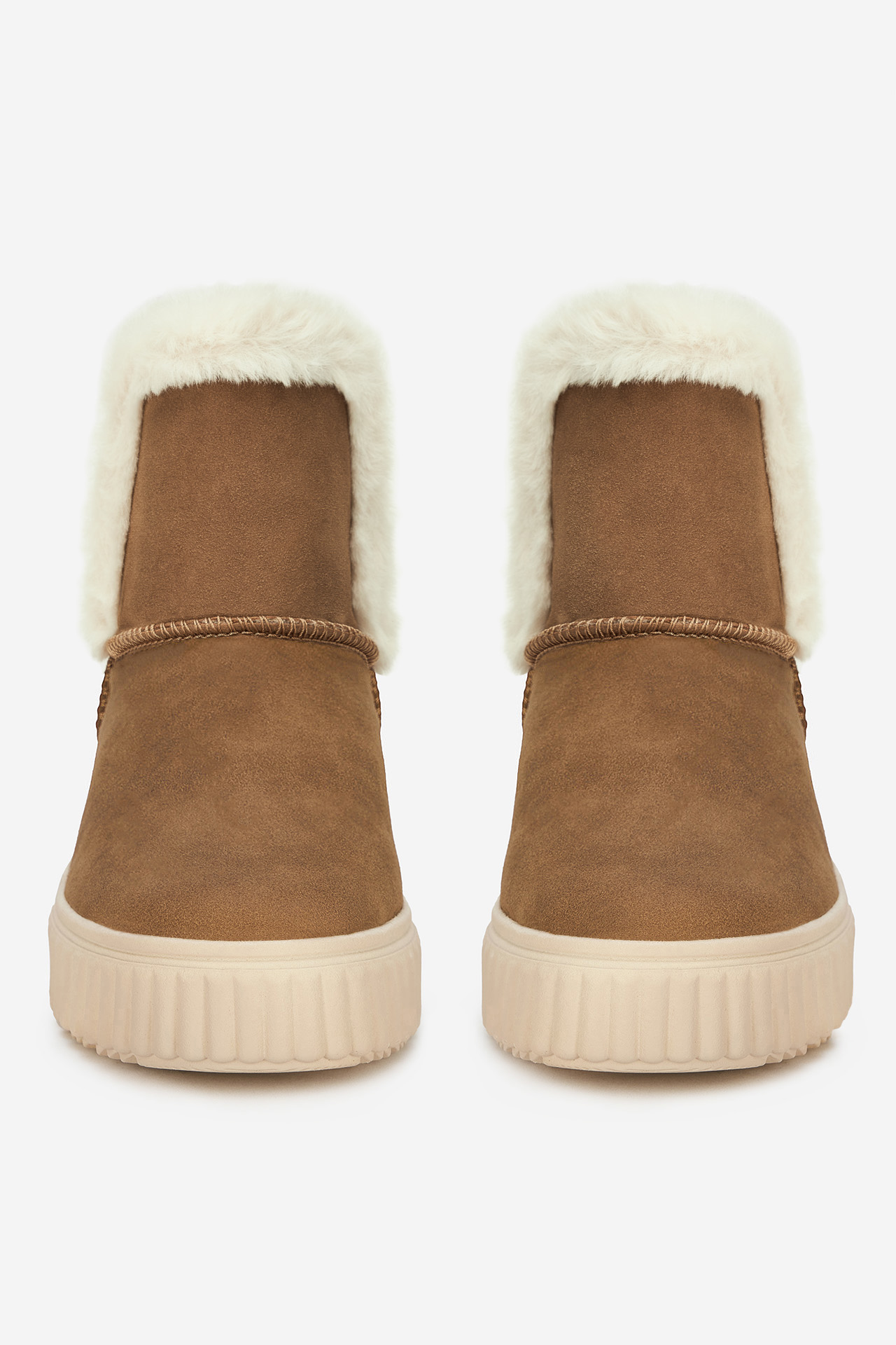 Kotníková obuv HNĚDÁ