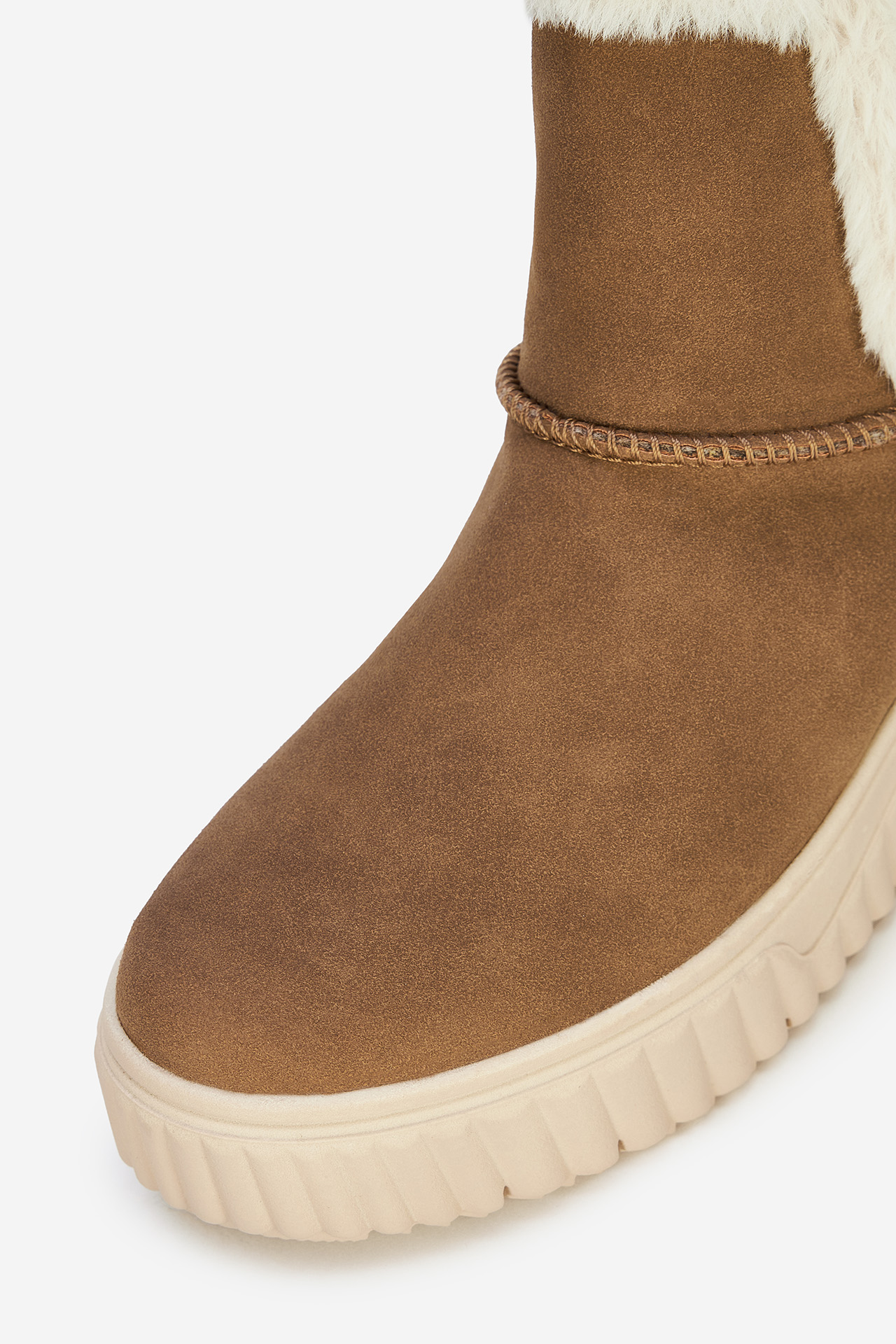 Kotníková obuv HNĚDÁ