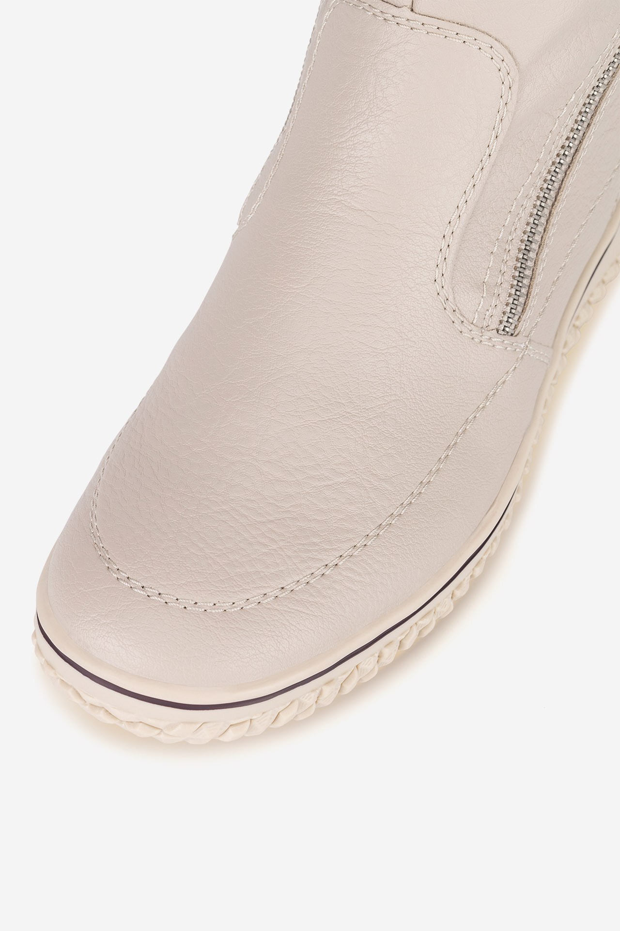 Kotníková obuv BÉŽOVÁ