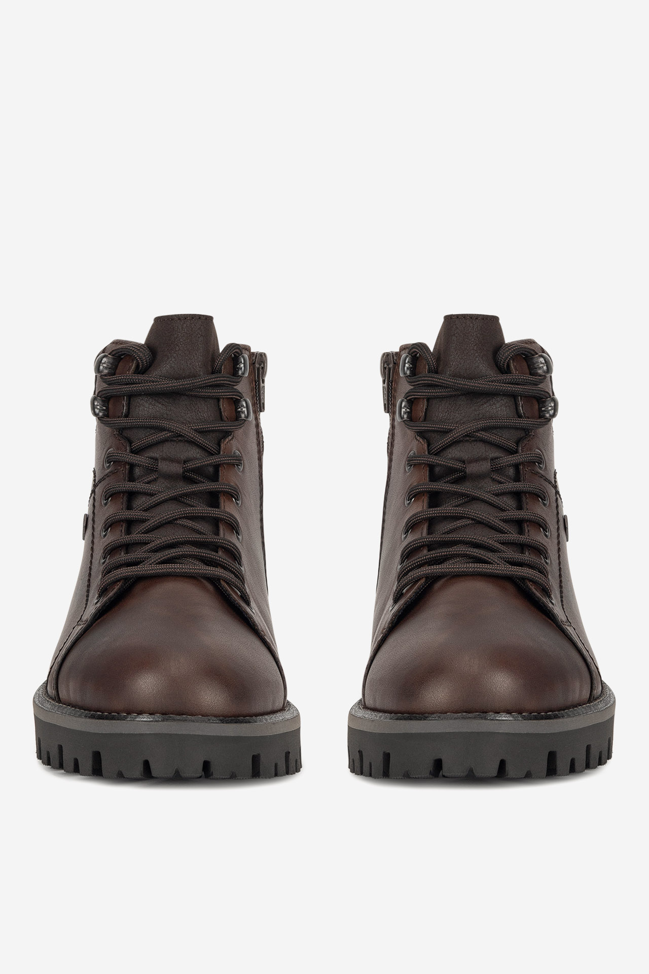 Kotníková obuv HNĚDÁ