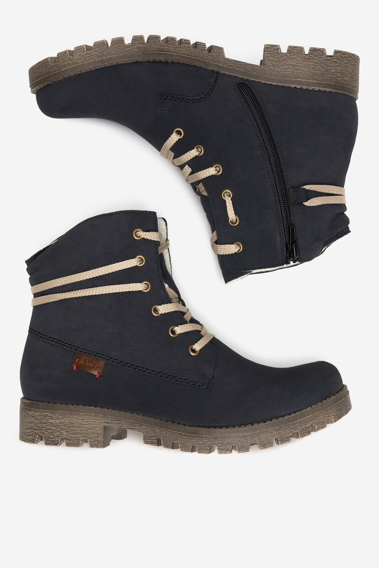 Kotníková obuv BLANKYTNĚ MODRÁ