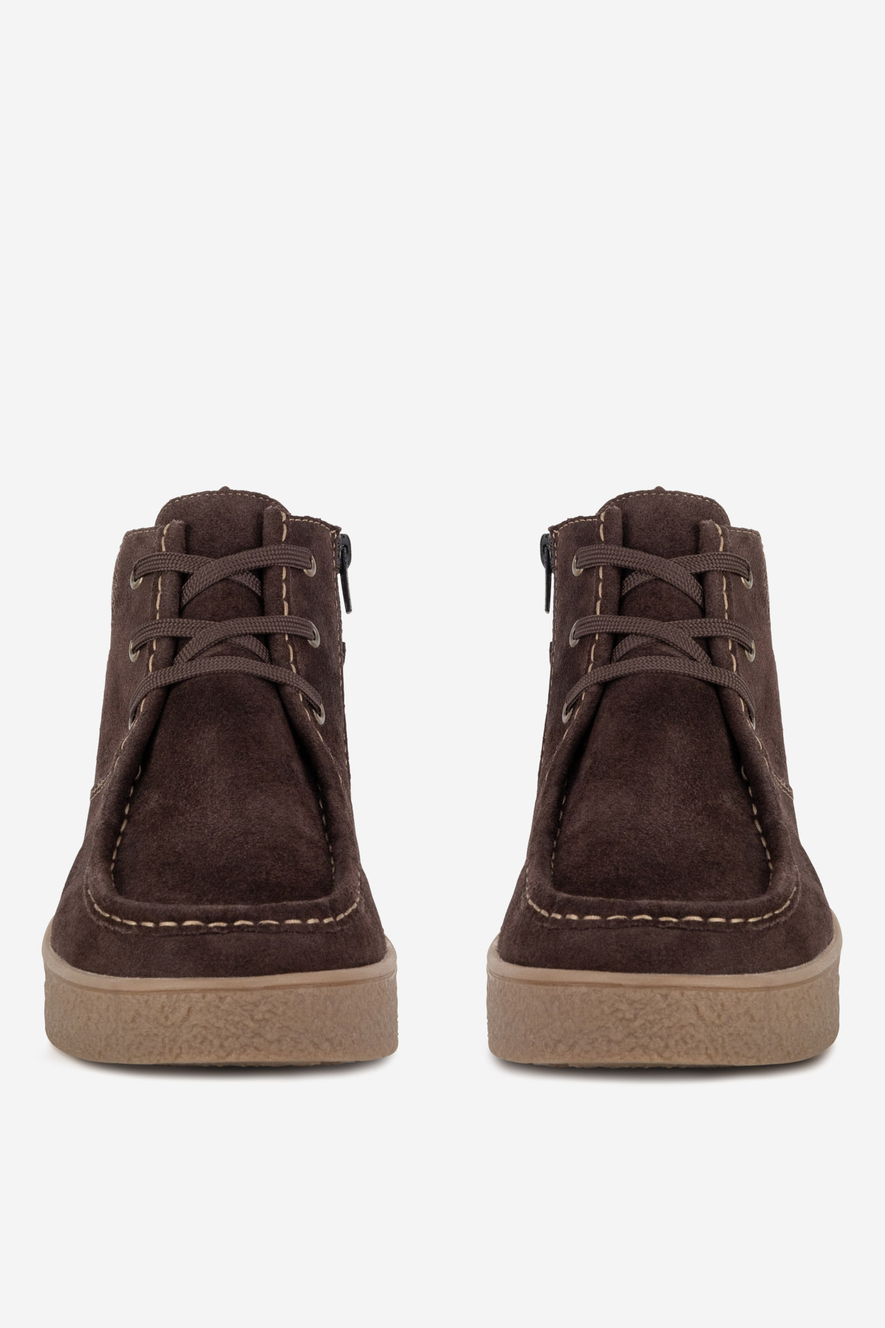 Kotníková obuv HNĚDÁ